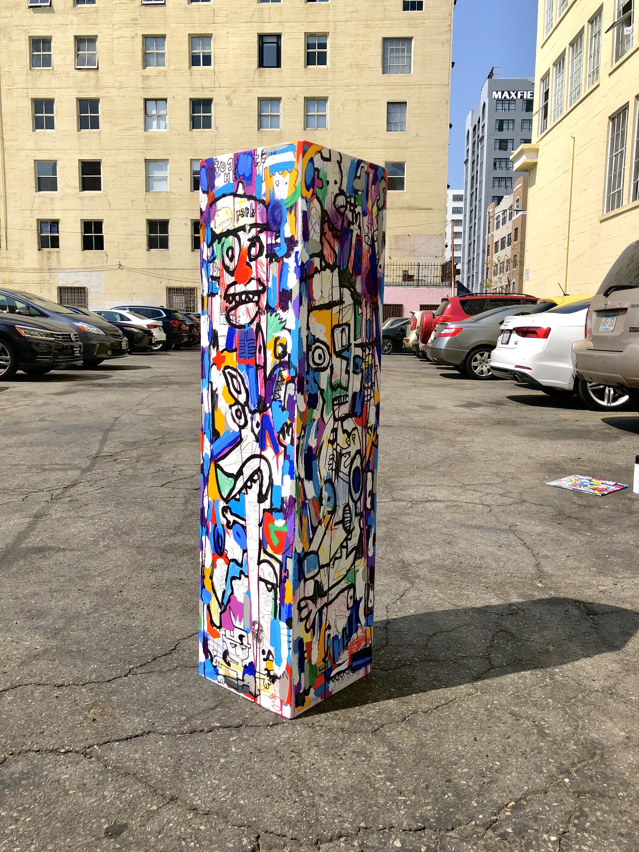 Charity project with Saatchi Art, MINI USA, and Little Black Pearl