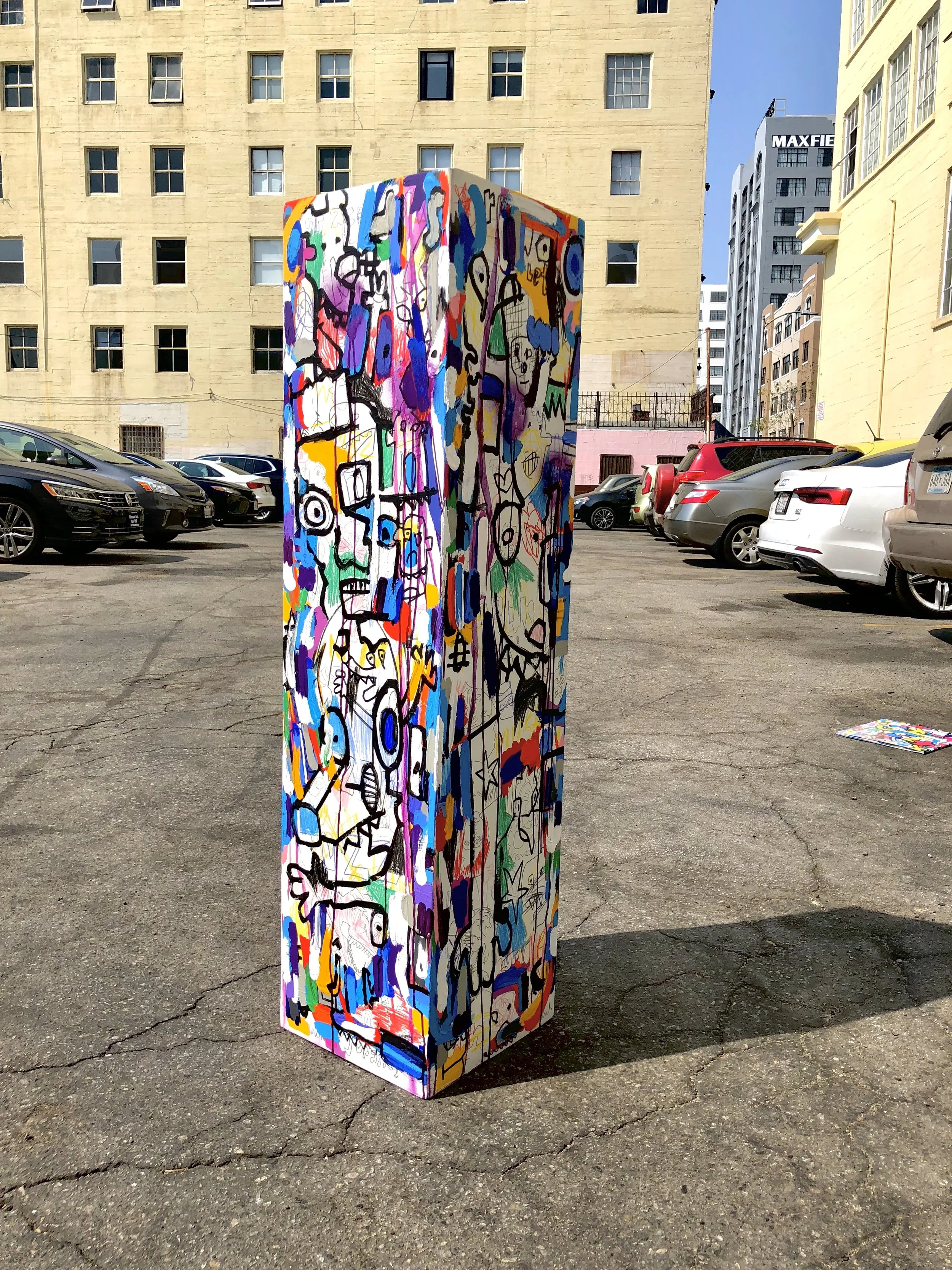 Charity project with Saatchi Art, MINI USA, and Little Black Pearl