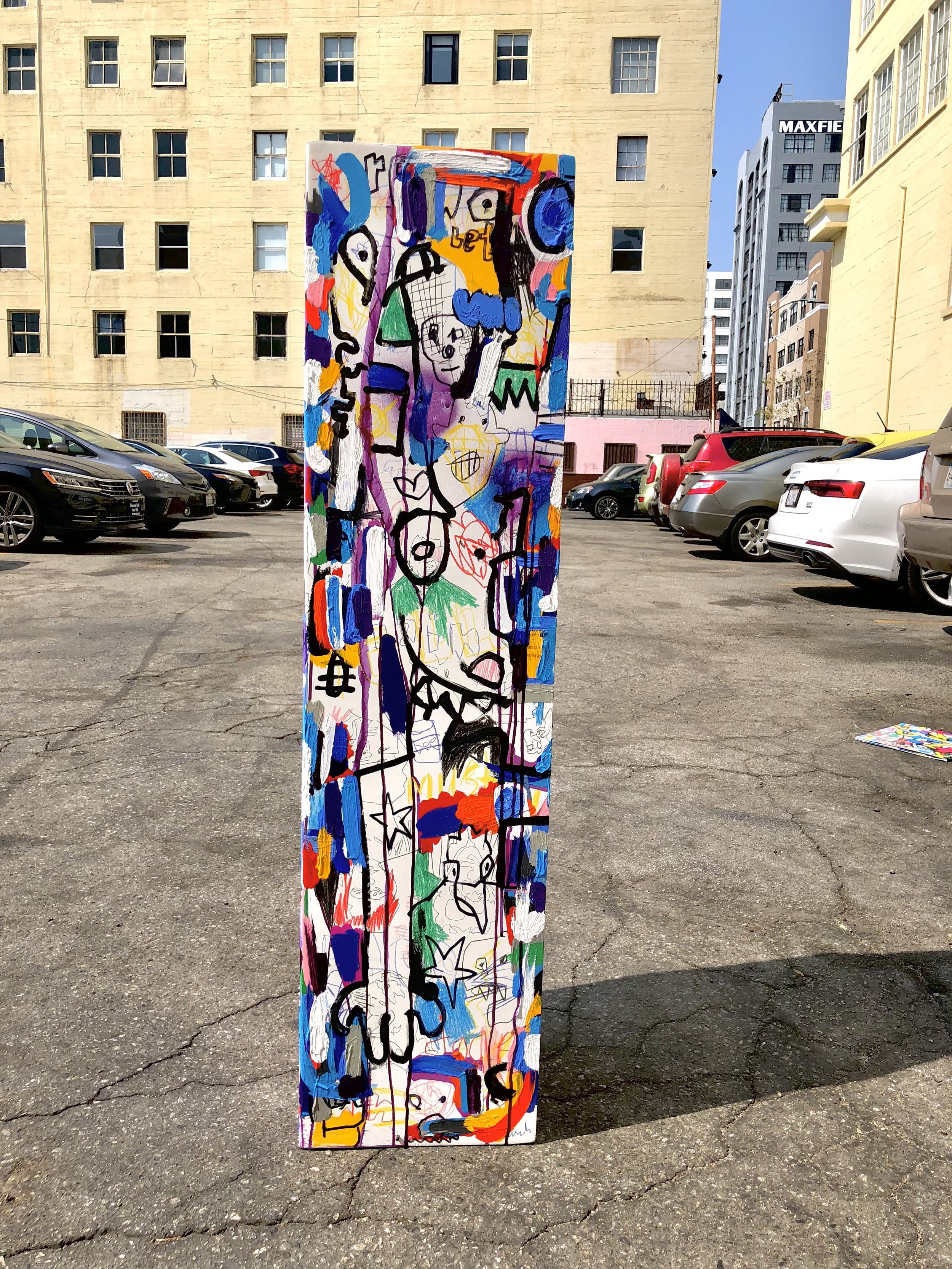 Charity project with Saatchi Art, MINI USA, and Little Black Pearl