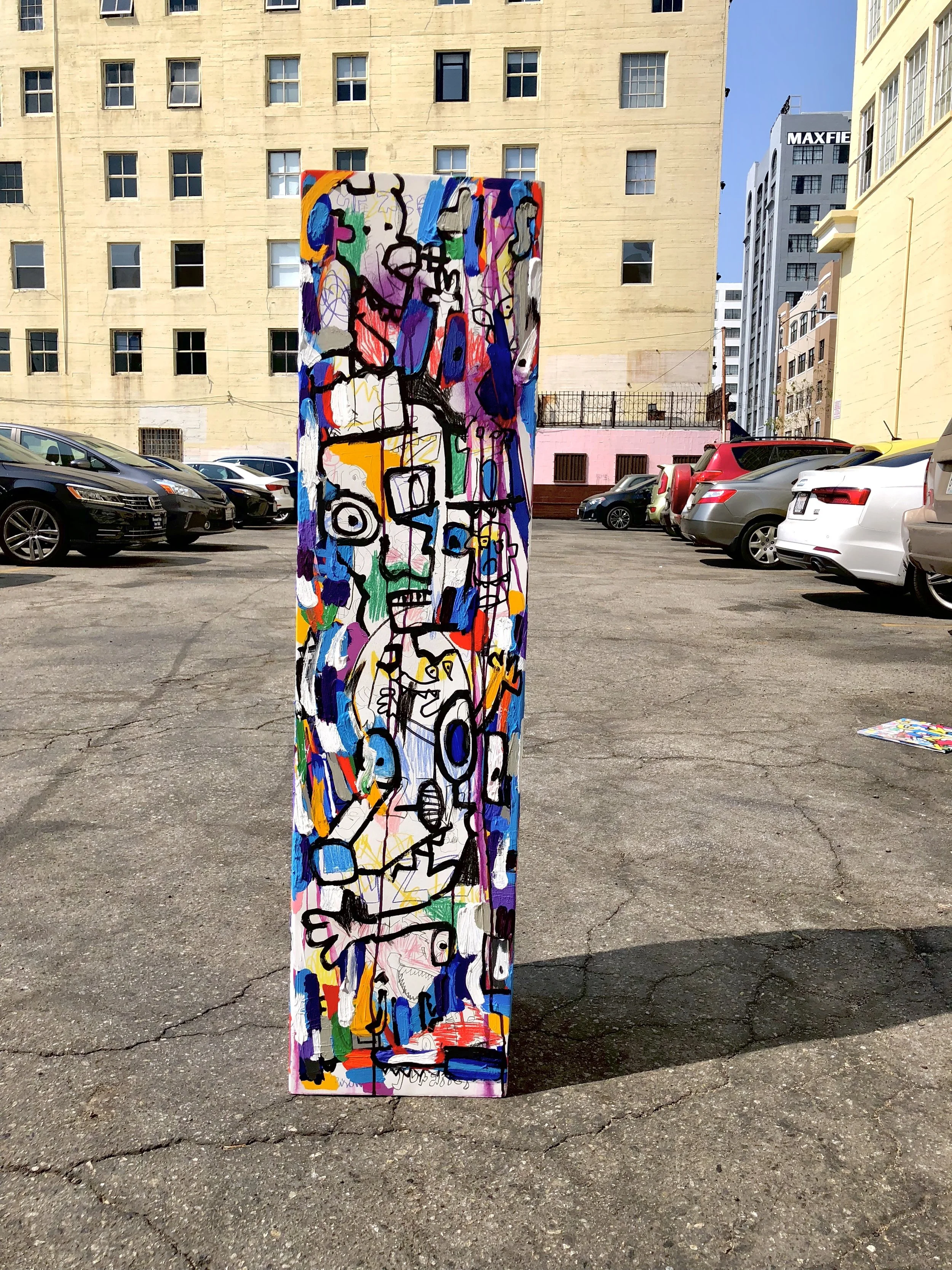 Charity project with Saatchi Art, MINI USA, and Little Black Pearl