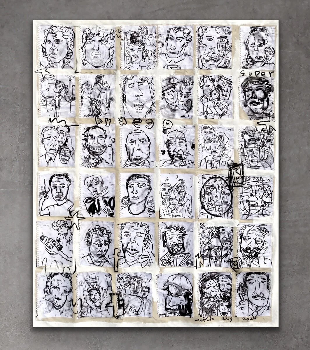 Super Brave, 81x66”