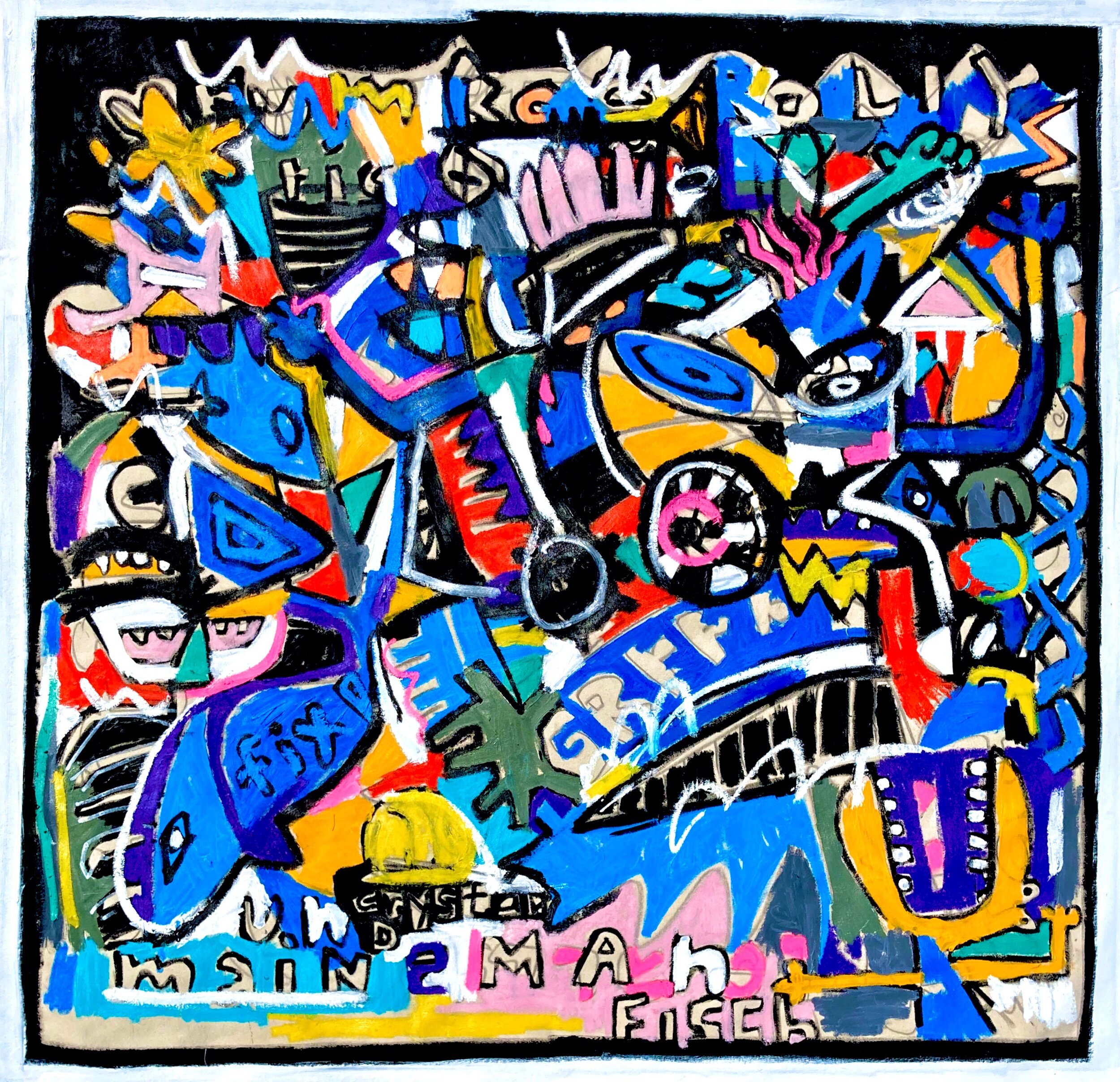 Main Man, 55x54”