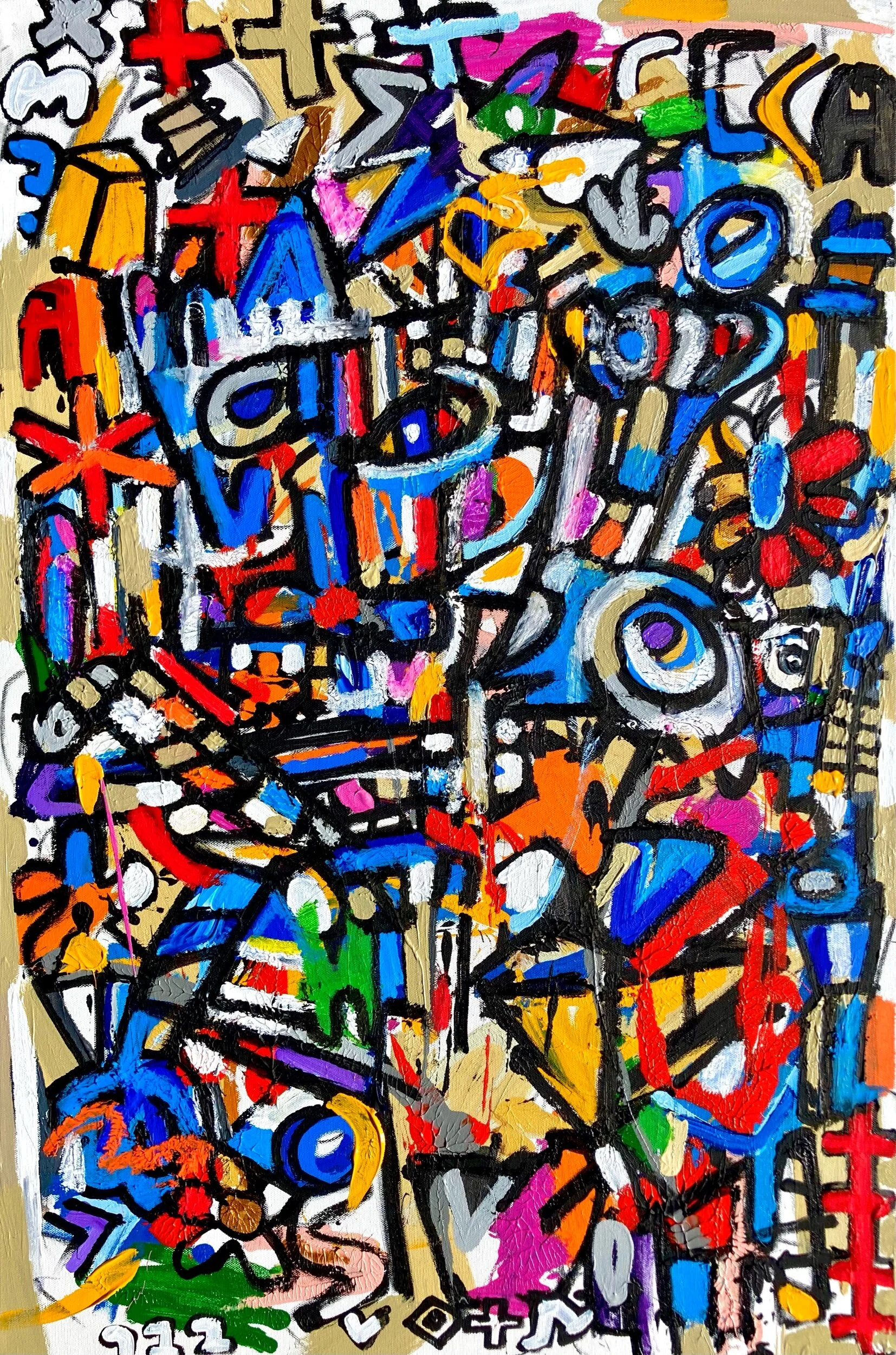 Sun Choke In The Morning Mist, 36x24”