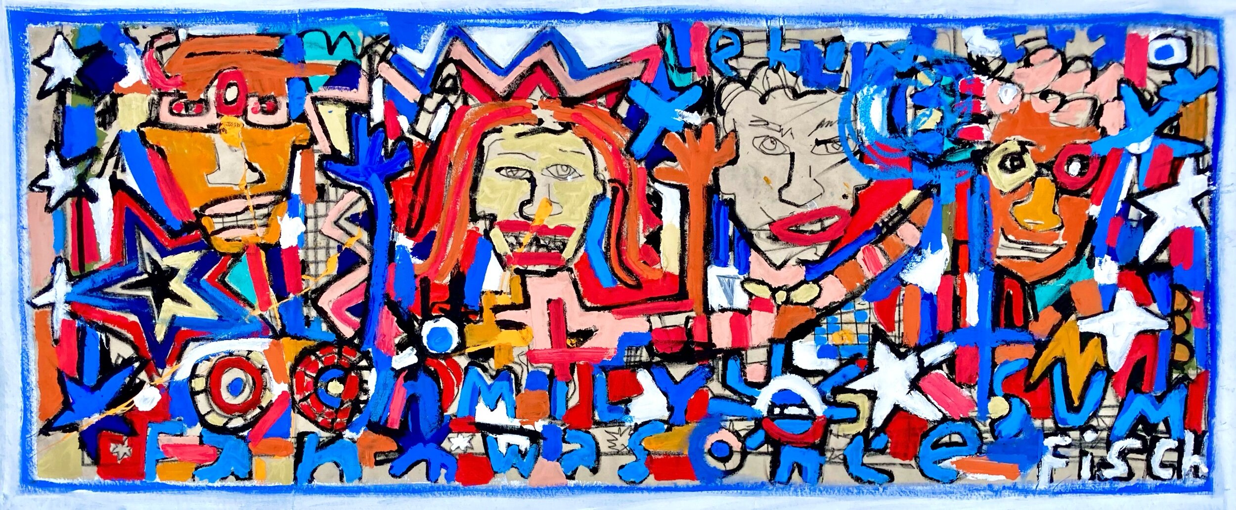 The Family, 26x63”