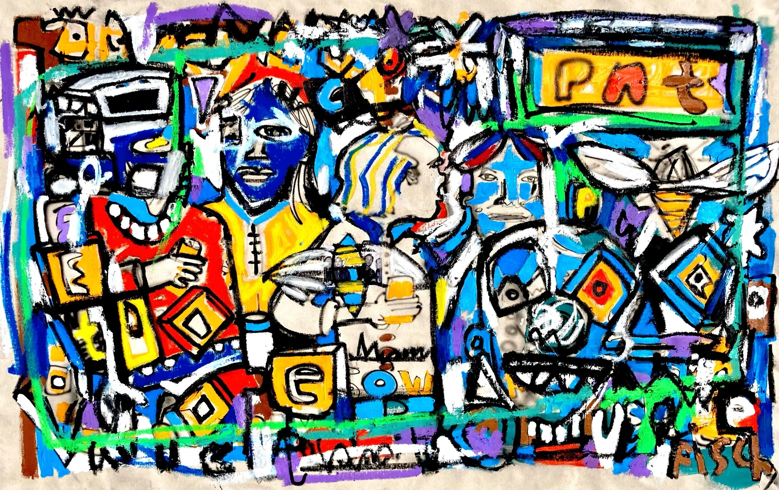 Nice Party, 34x55”