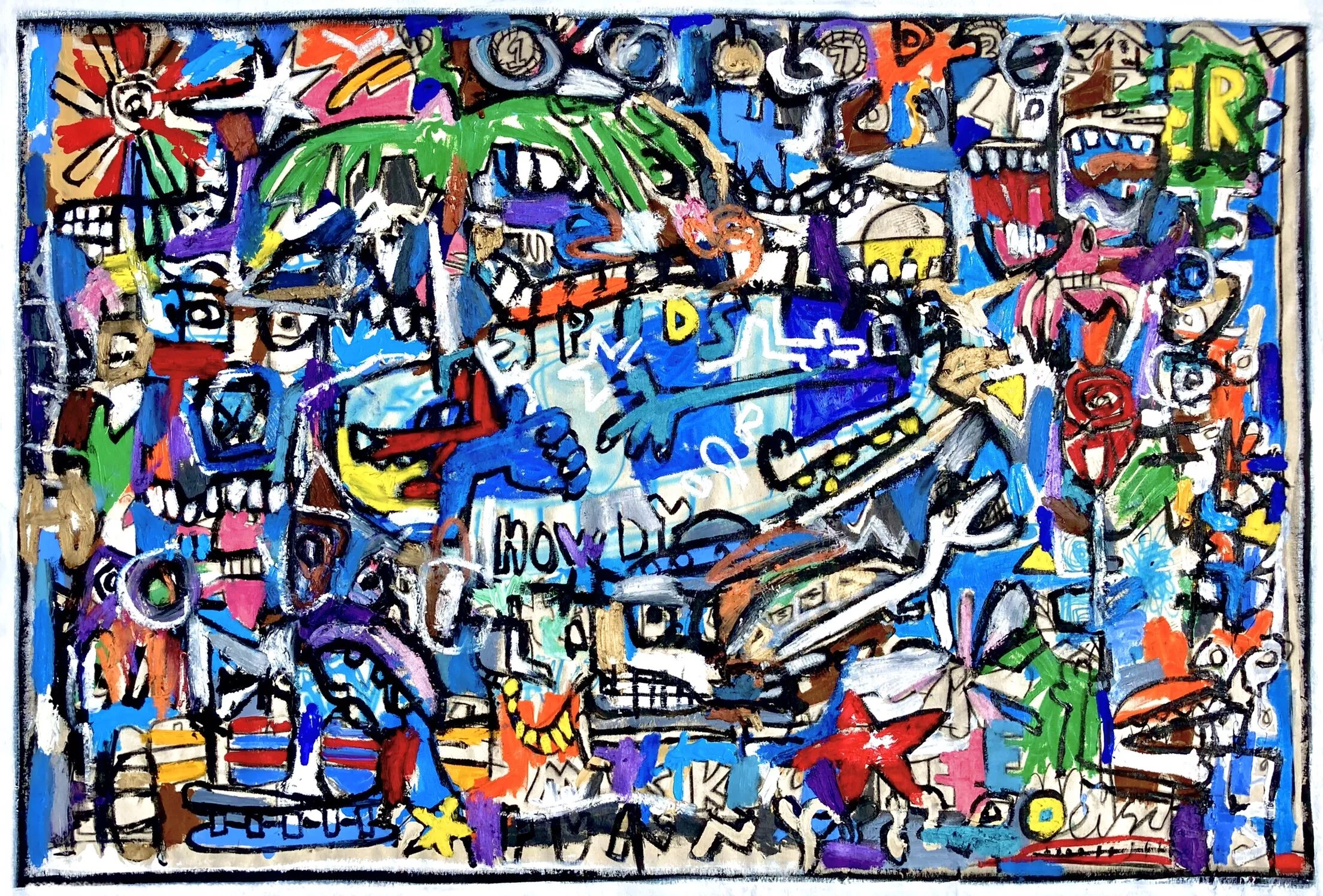 Rapids Howdy, 43x64”