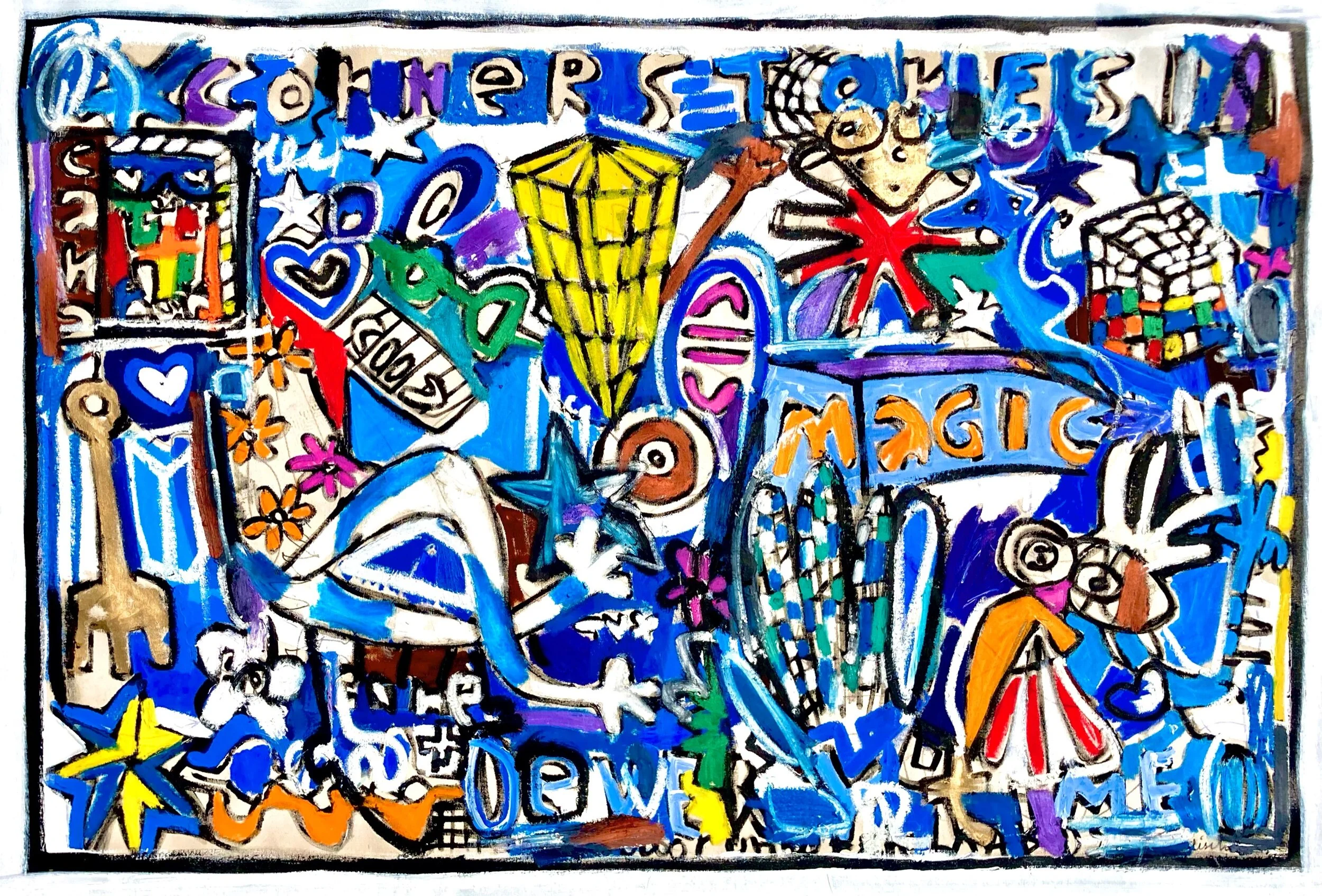 Dime Store Genius, 40x60”