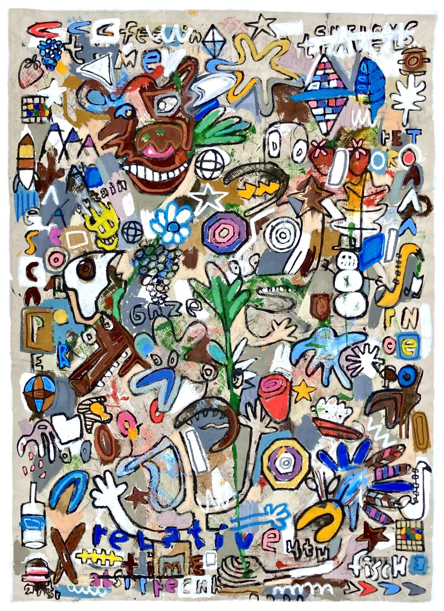Into The Unseen Dimension, 94x67”