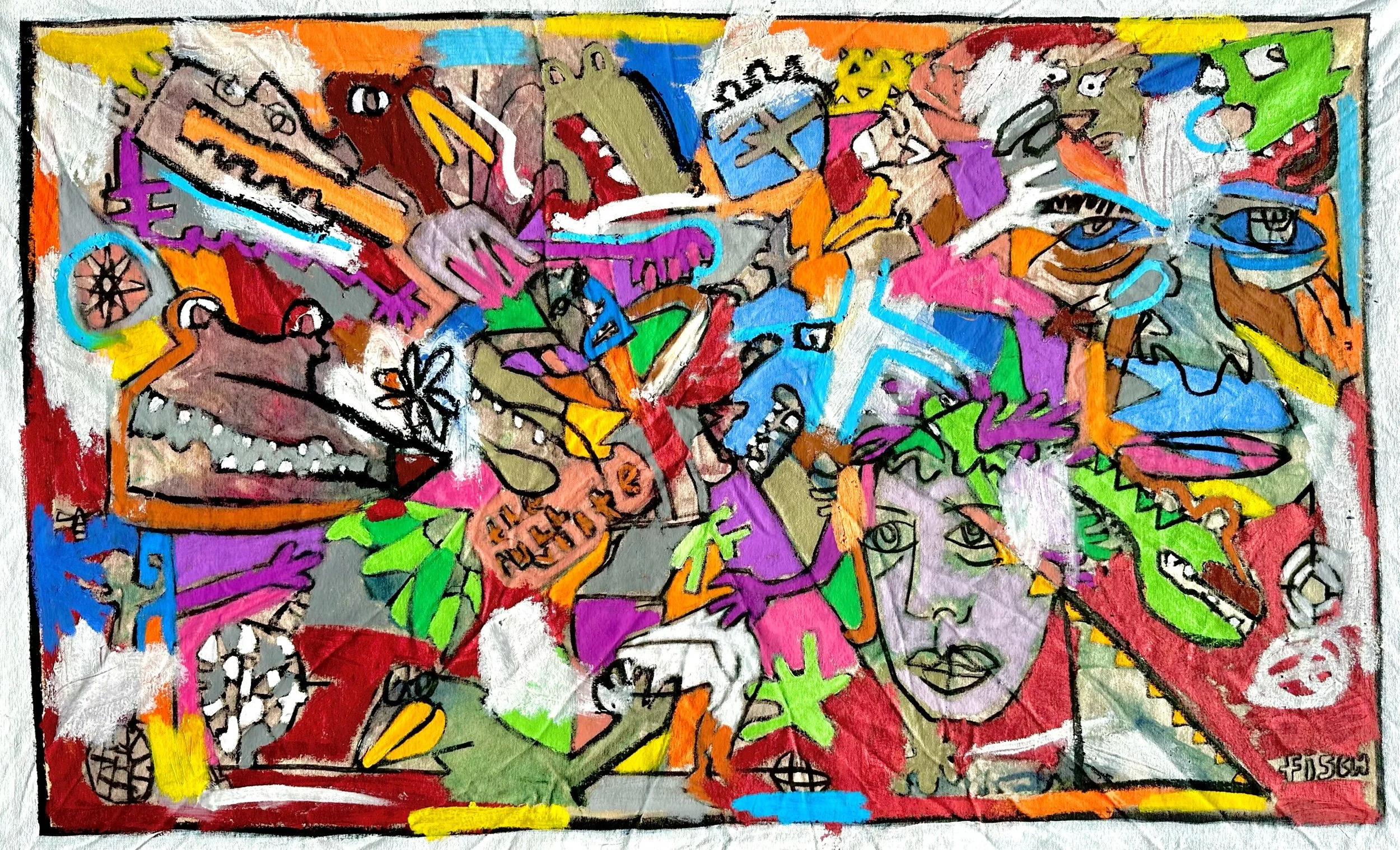 Fuel To A Fire, 32x53”