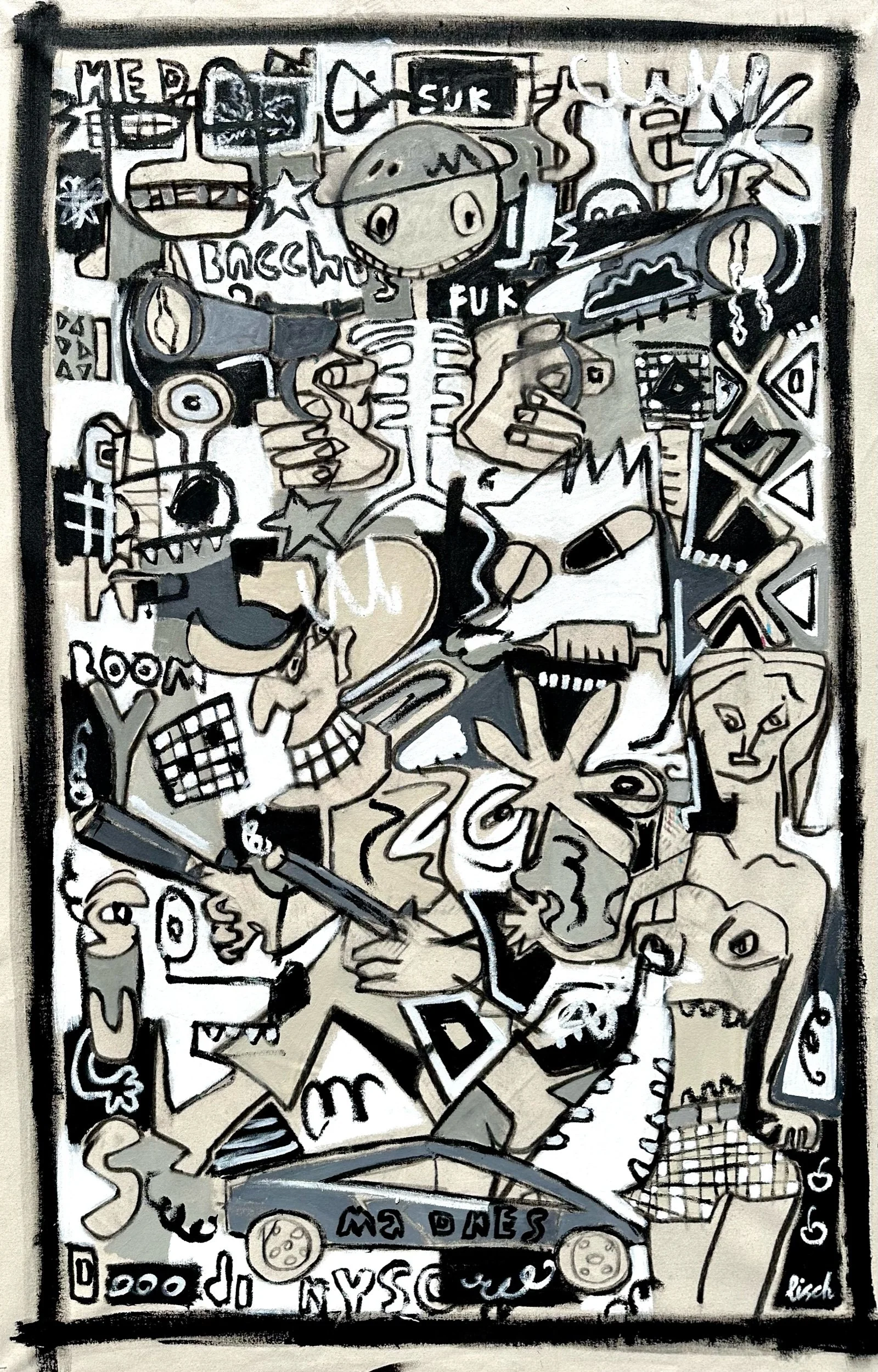 MadMan, 55x35”