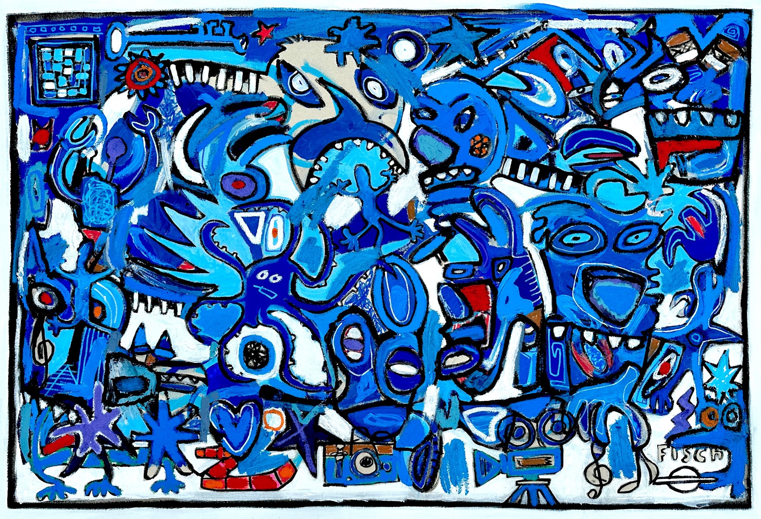 As Above, So Below, 35x55”