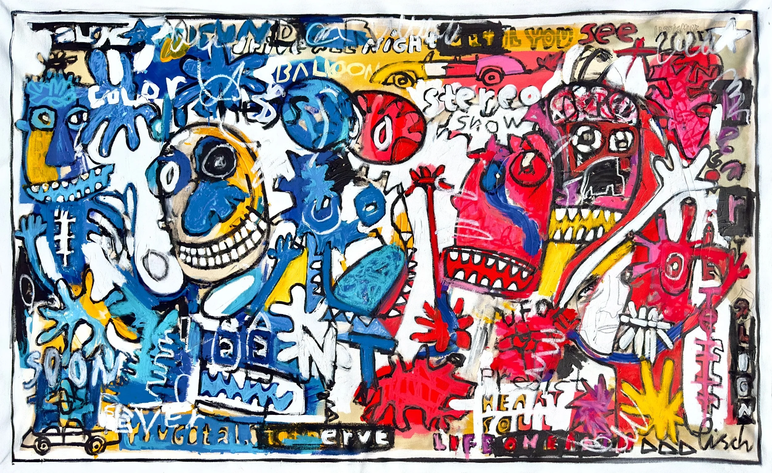 Enfant Terrible, 47x77”