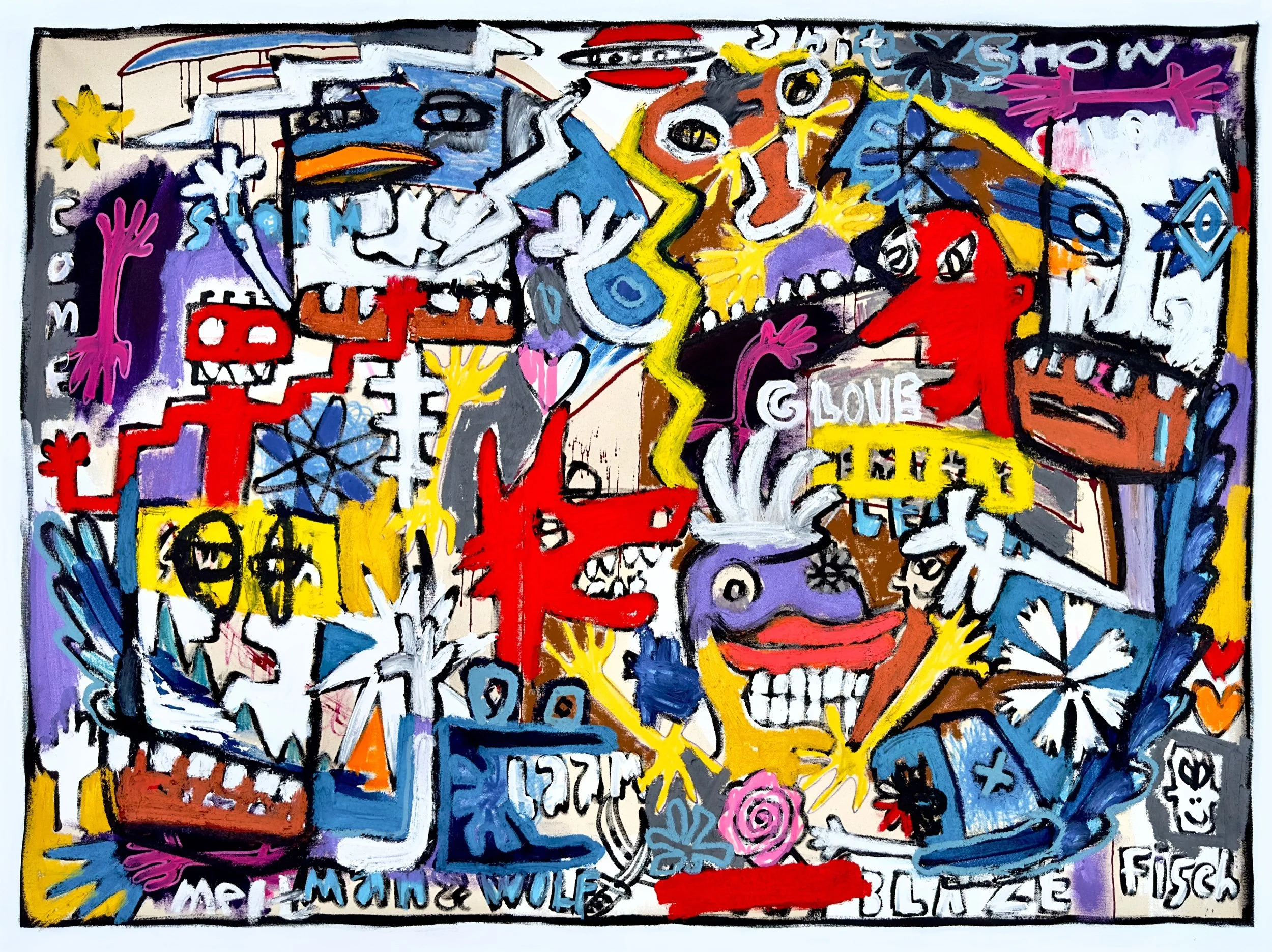 Where Were You At Midnight, 60x44” 
