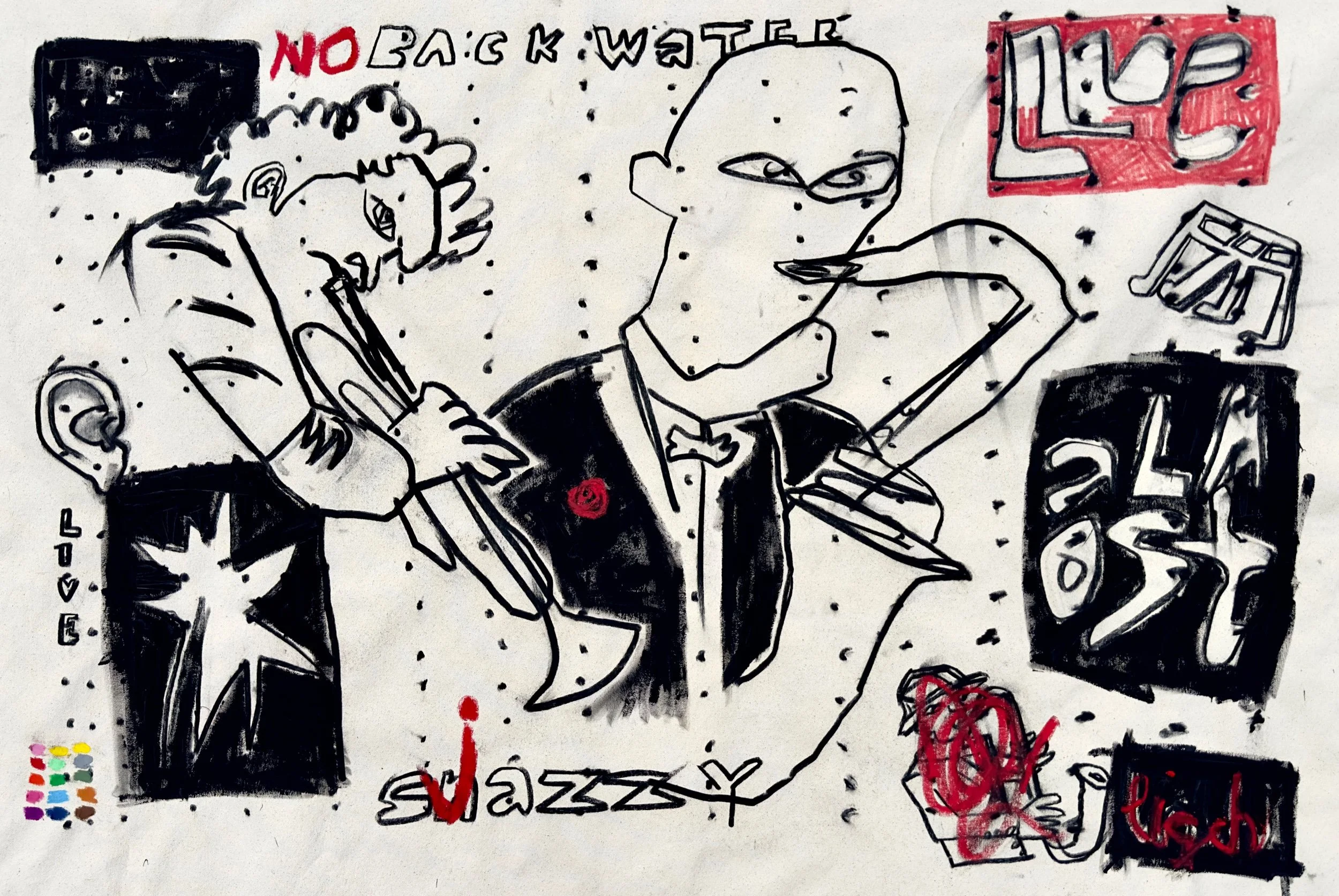 Taking Notes, 36x55”