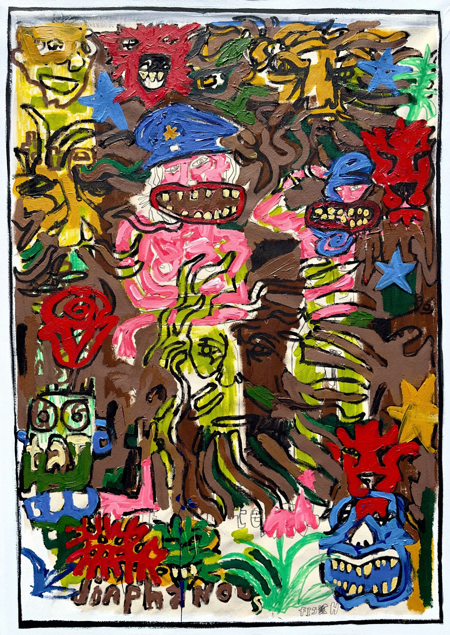 Bare All Teeth, 53x38”