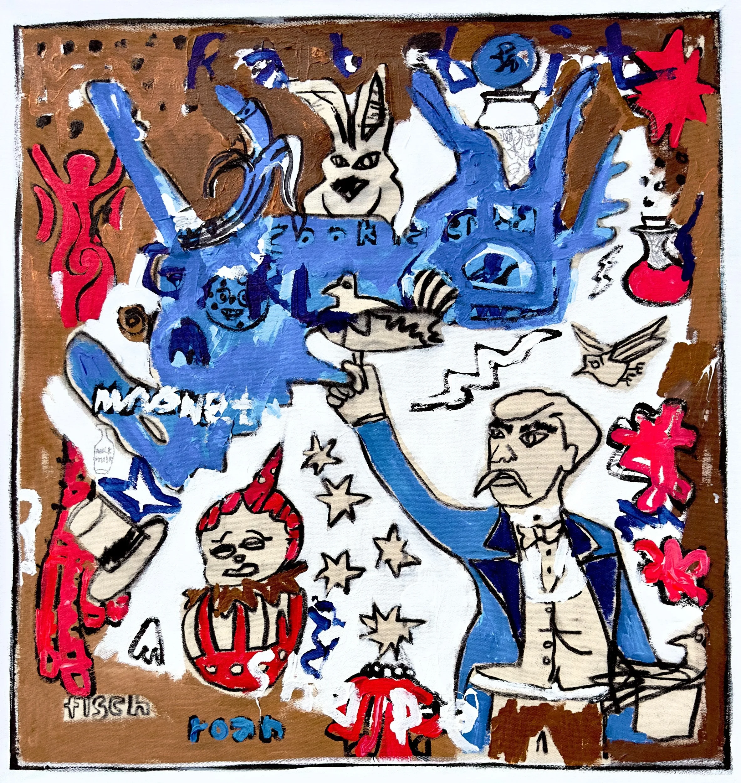 The Illusionist, 31x30”