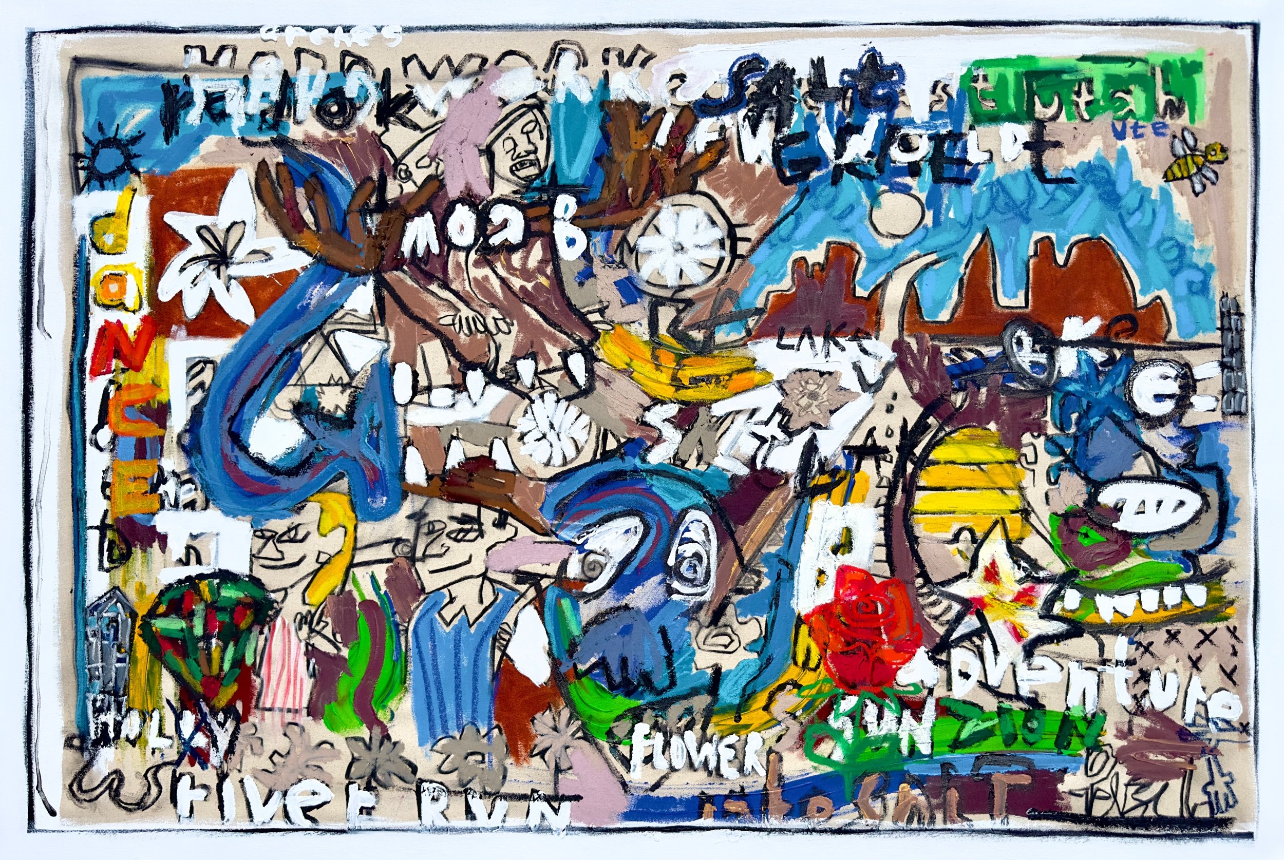 Salt & Honey, 36x54”