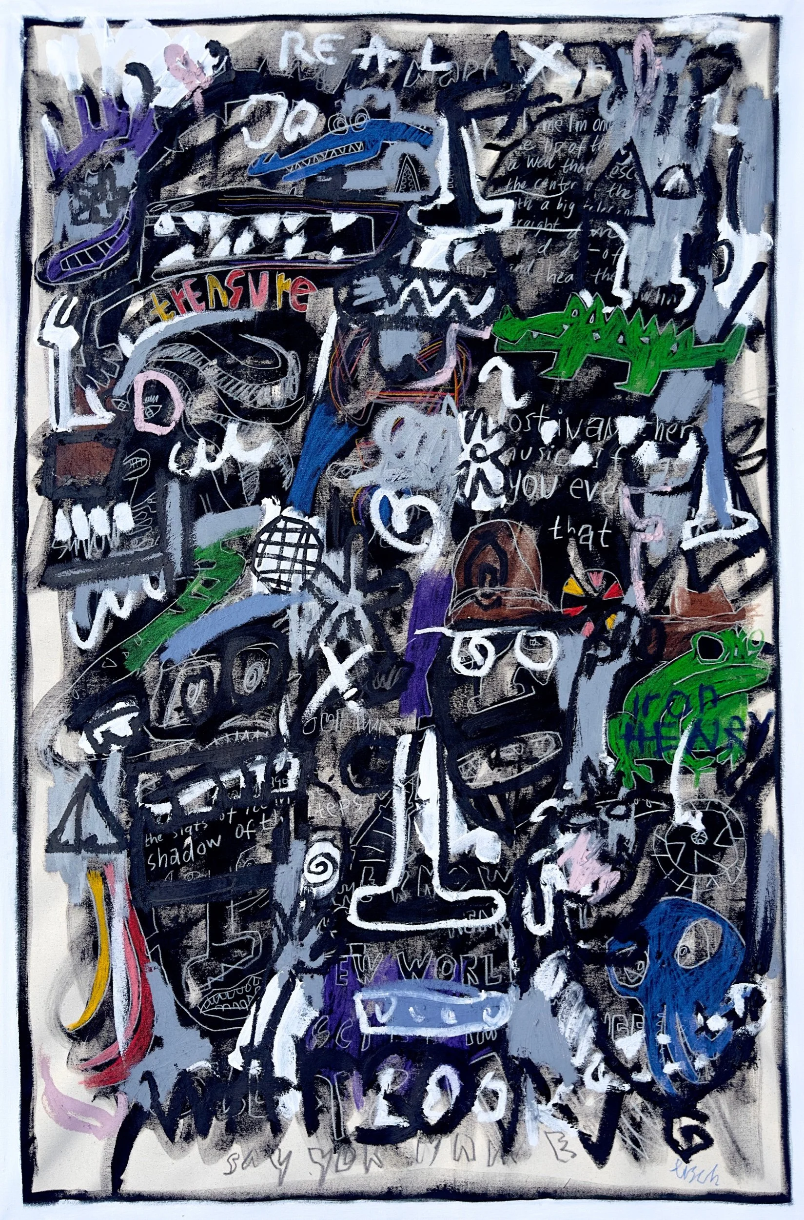 The Frog Prince, 57x37”