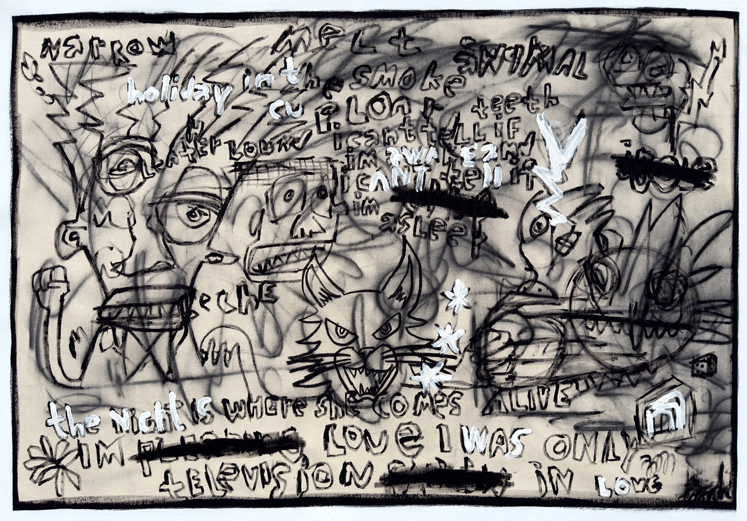 Television Love, 38x55”