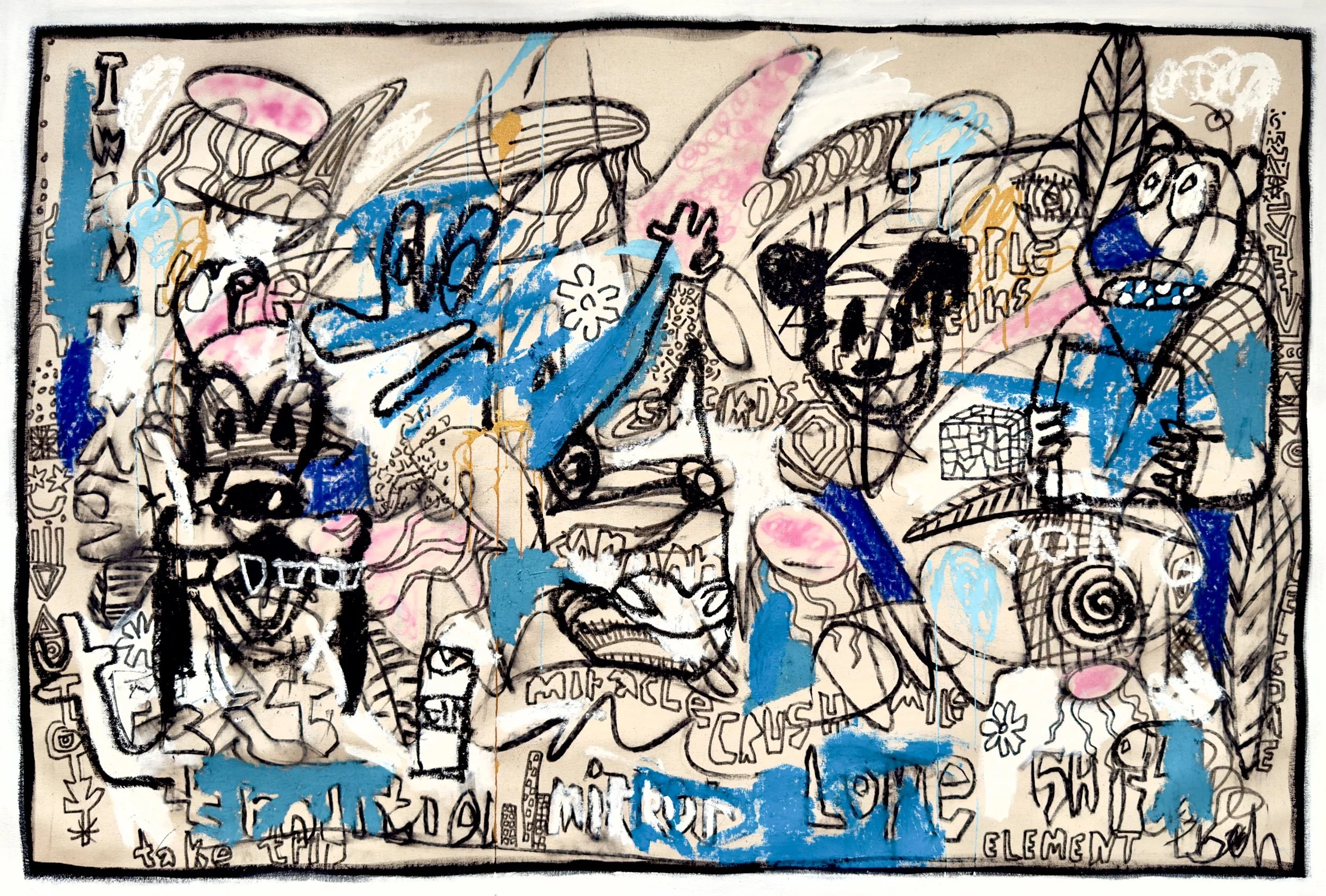 A Bloom Of Jelly, 37x55”