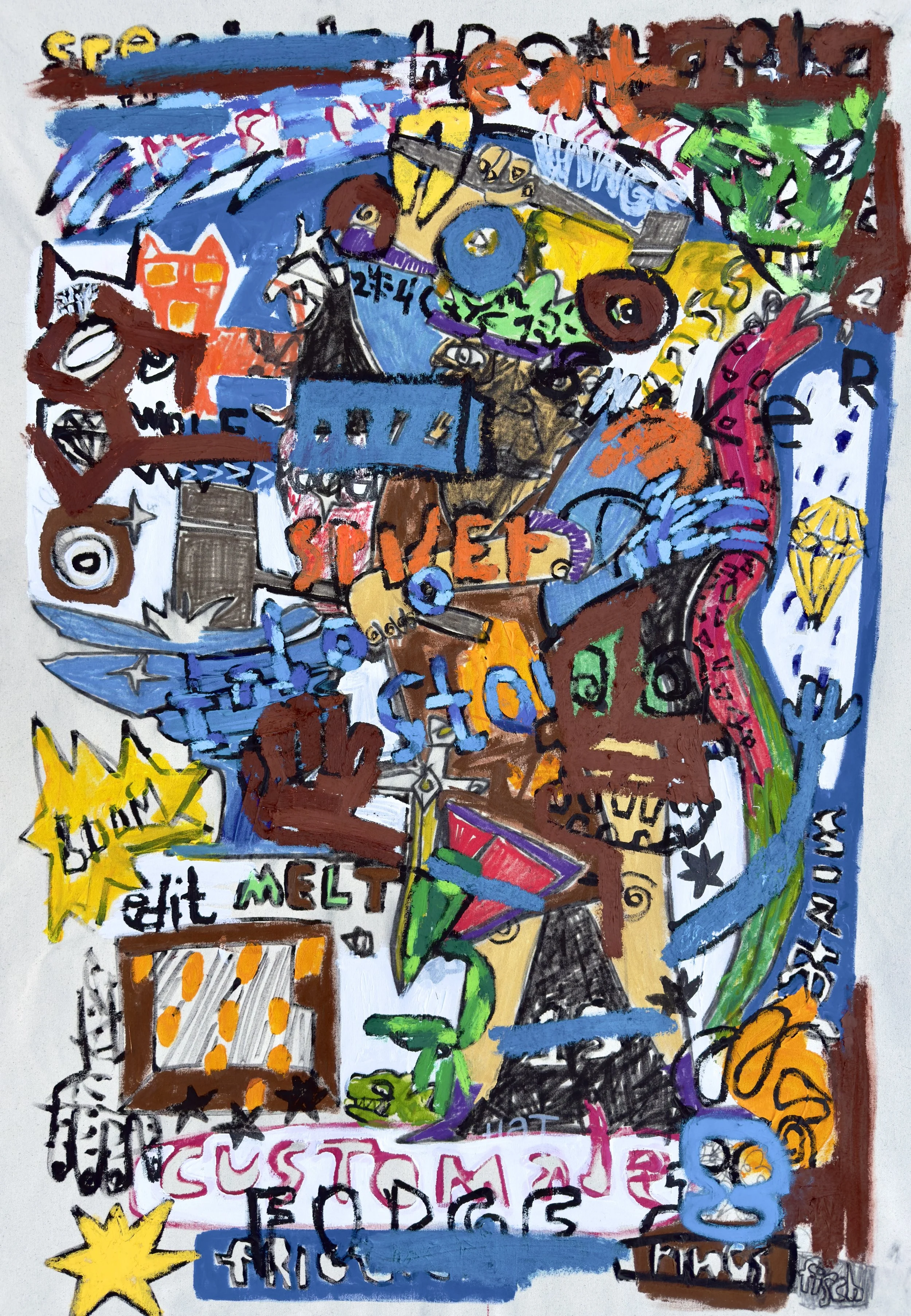 The Wizard, 54x37”