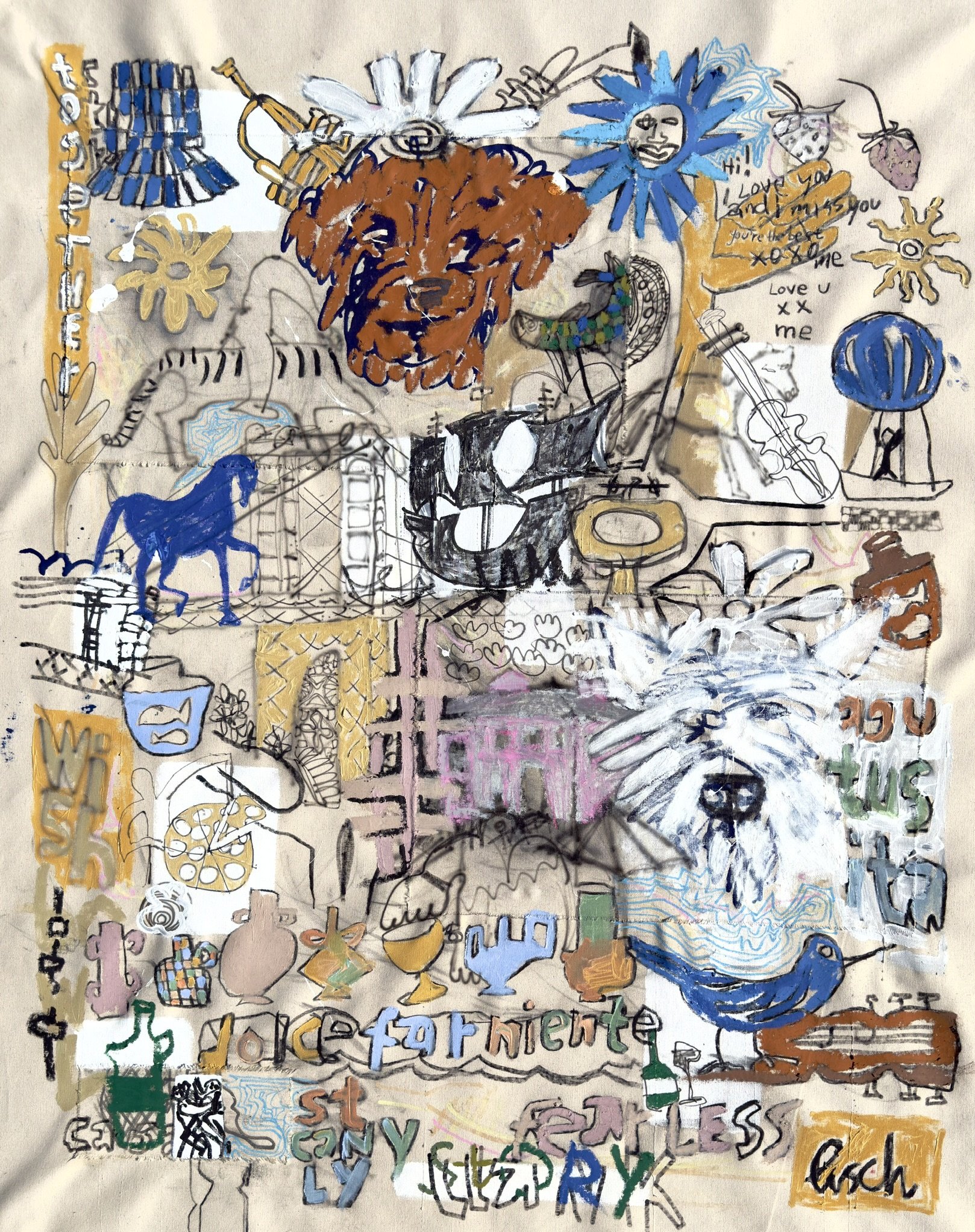 Fearless Journal, 50x40”