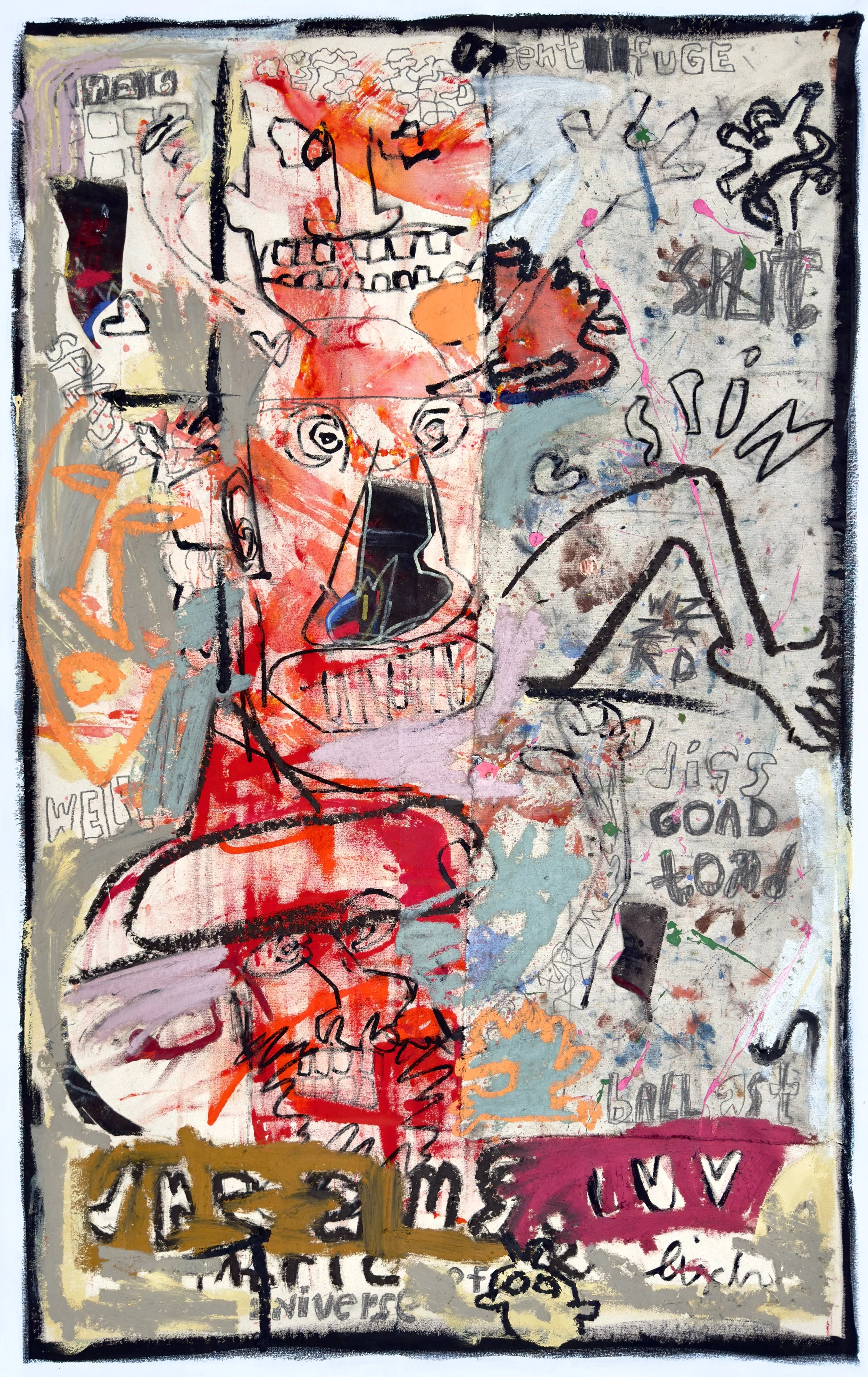 Fry An Egg On My Heart, 65x41”