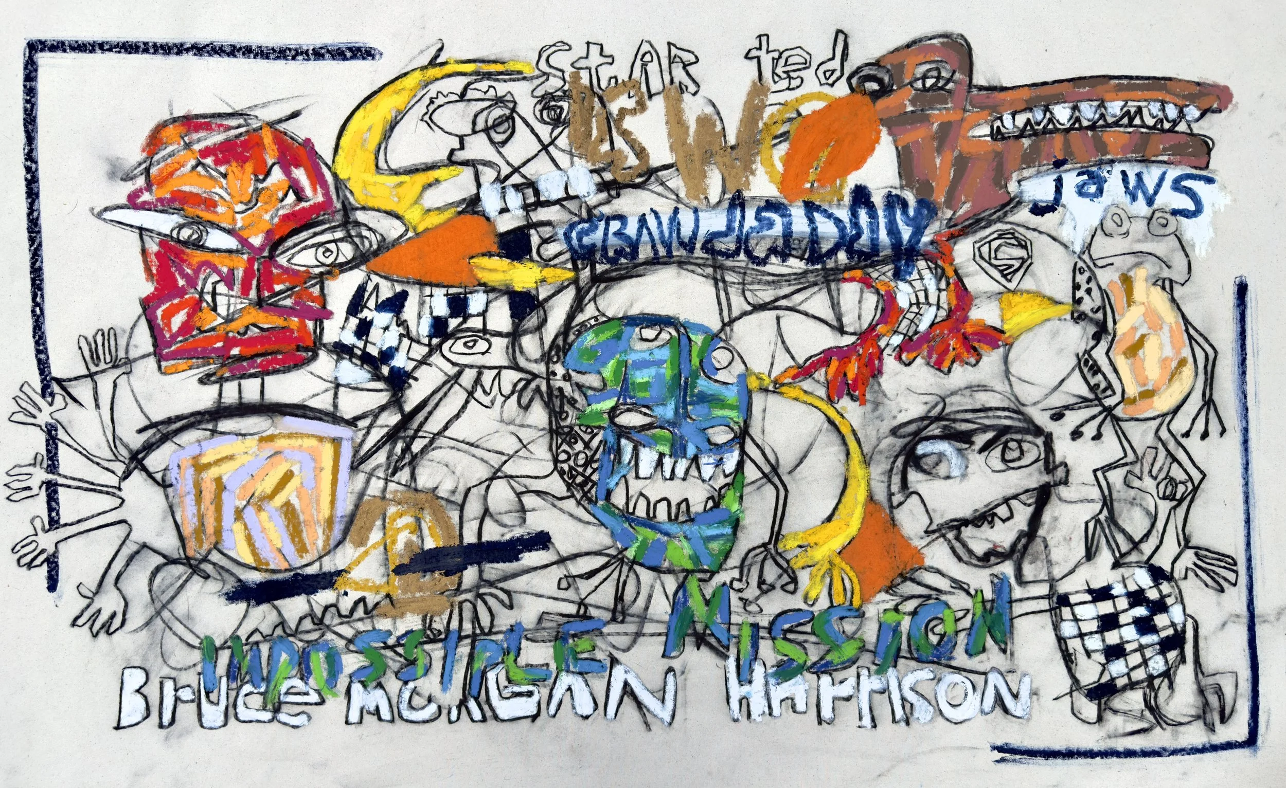 Legends Of The Lore, 38x63”