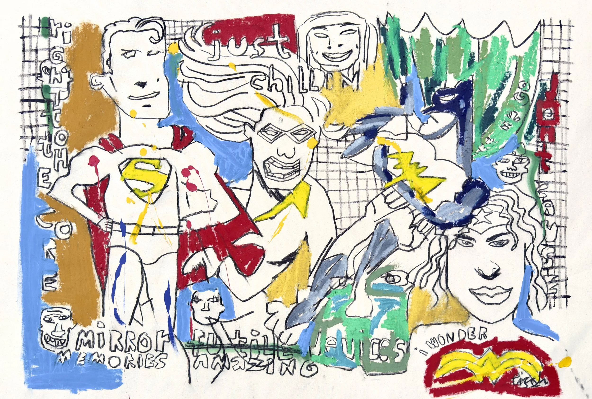 Heroic Devices, 44x63”