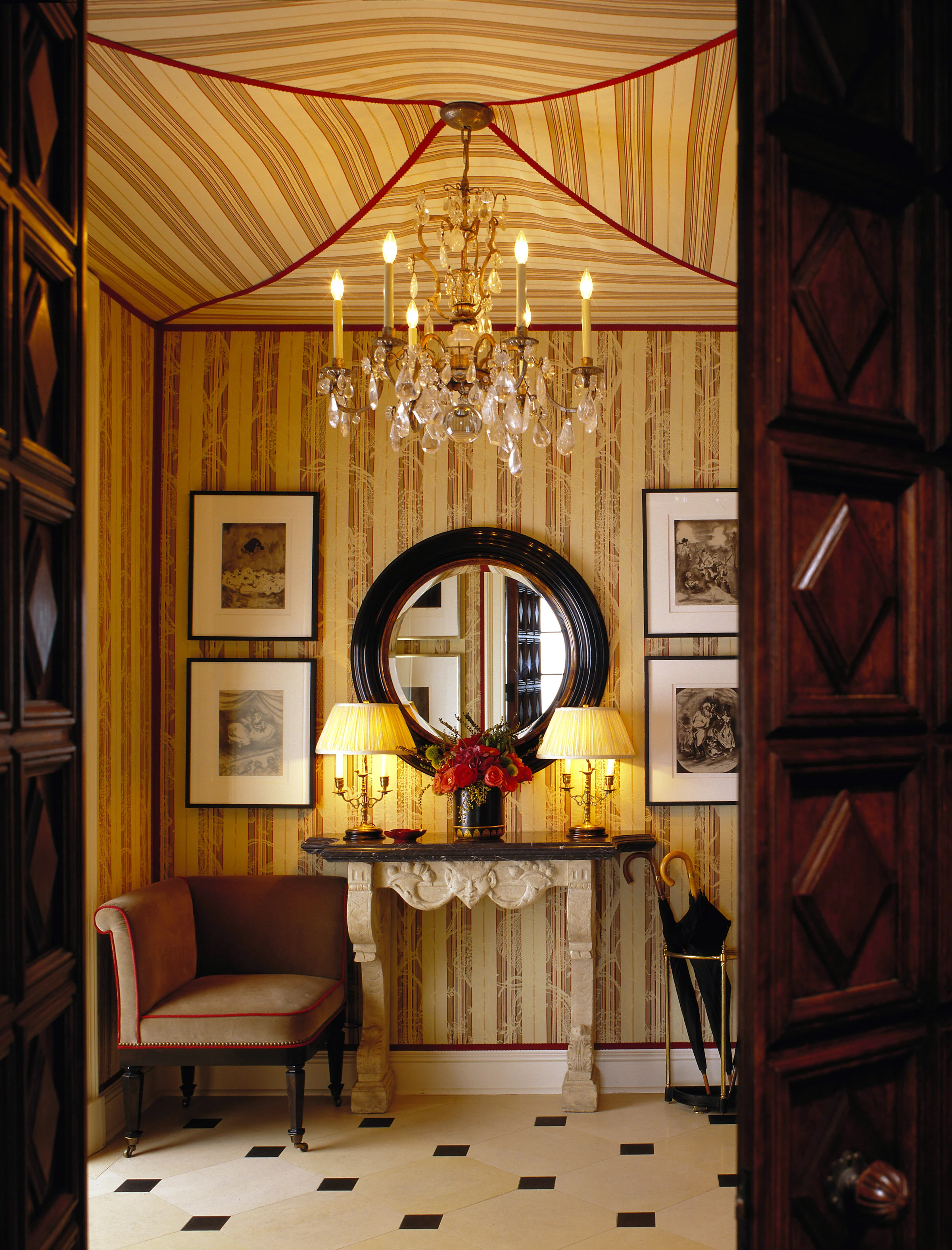 Tented Foyer