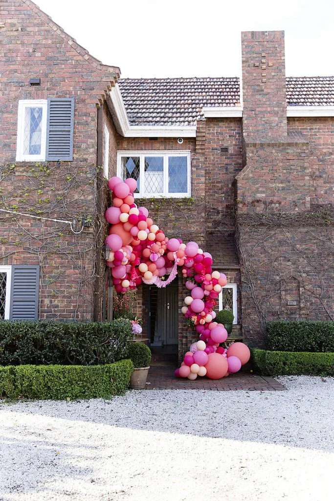 Balloon installation by Australian-based Poppies for Grace for Chyka .