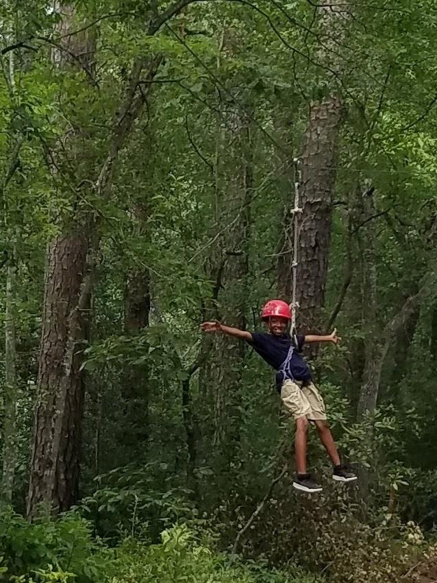 Reading wasn't the only challenge the campers faced during Camp AIR.