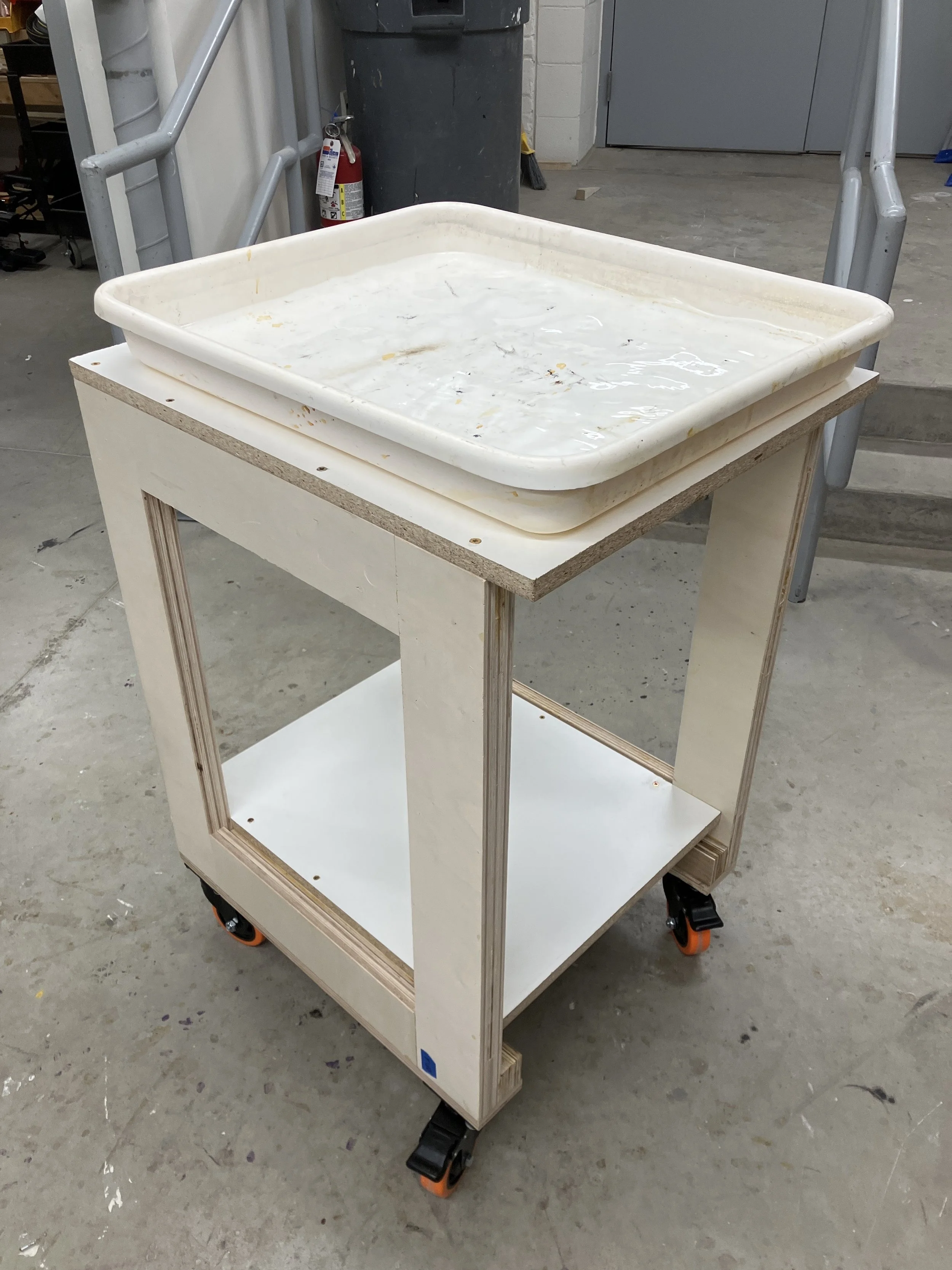 Printing Tray Cart