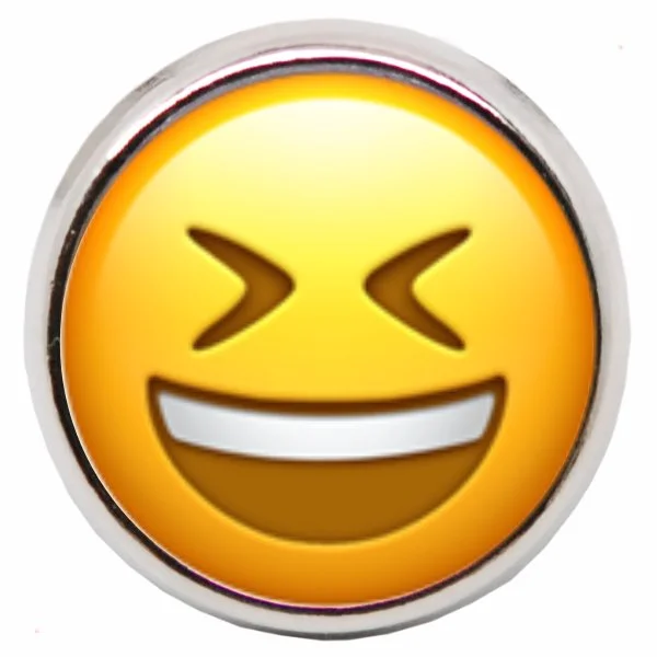 Smiley w/ Closed Eyes