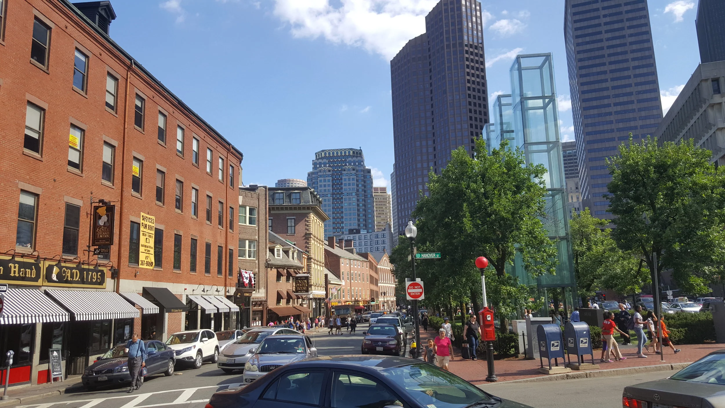 Haymarket looking towards Fanueil Hall