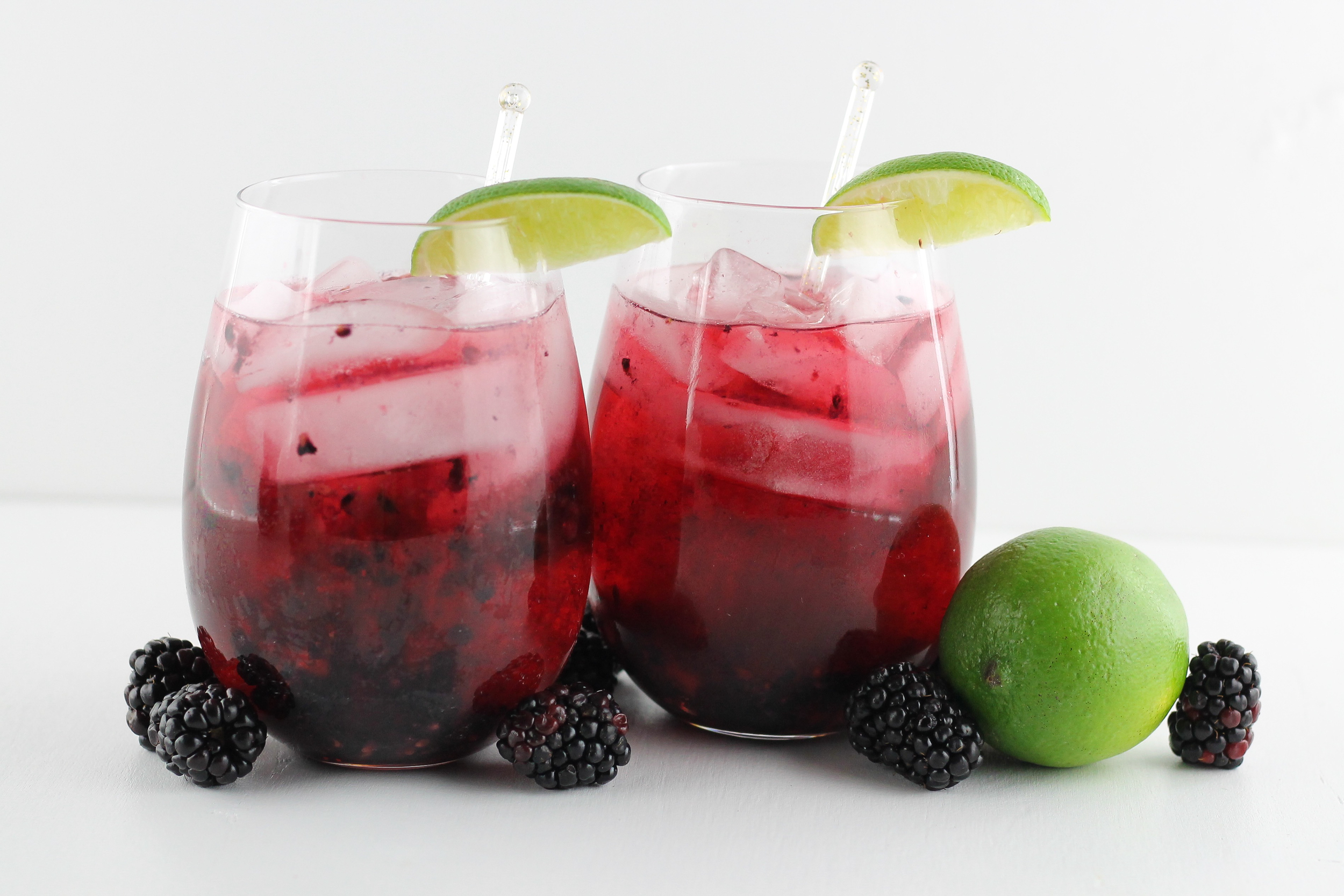 Blackberry Pomegranate Spritzer
