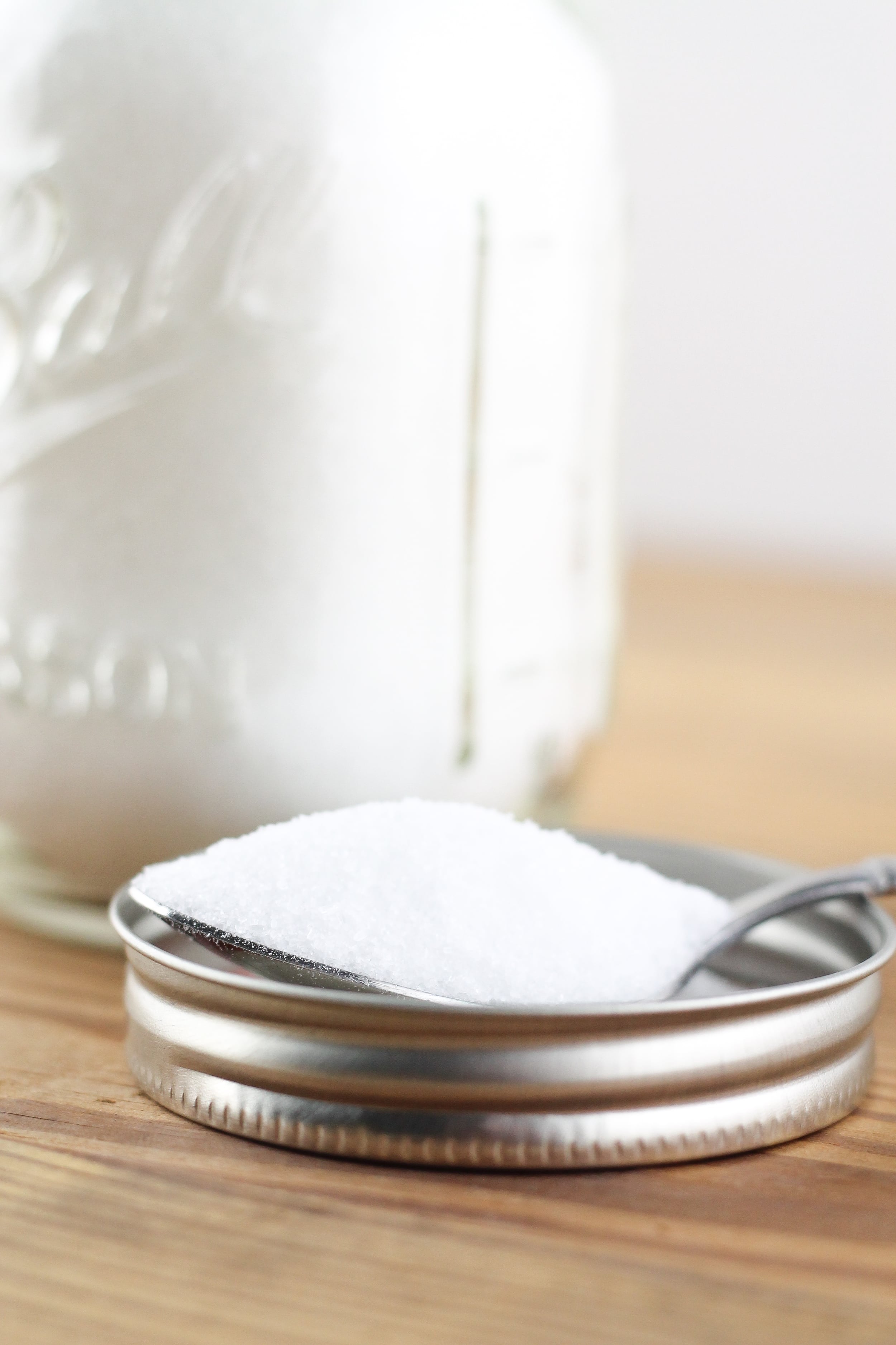 Lavender essential oil in an epsom salt bath for relaxation