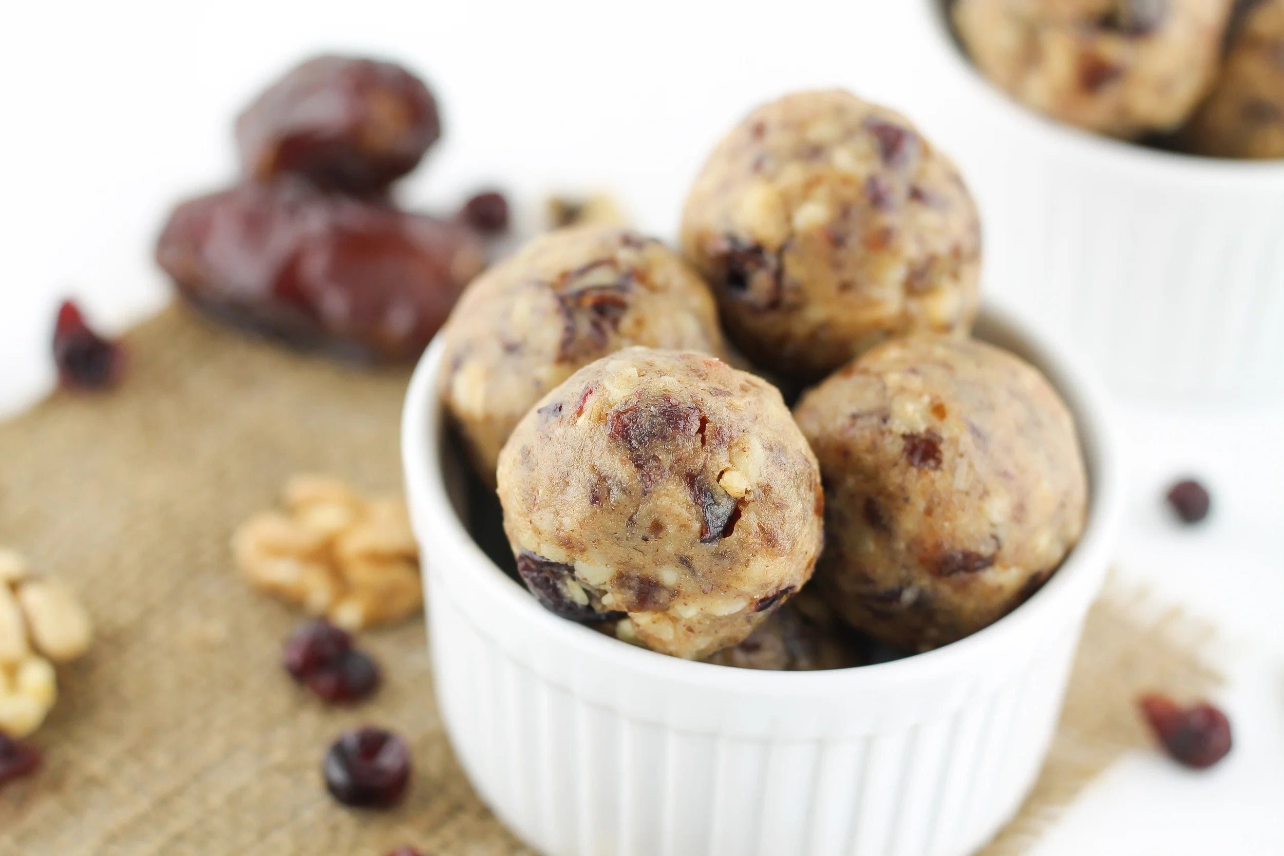 Cranberry Walnut Energy Balls Define Fettle