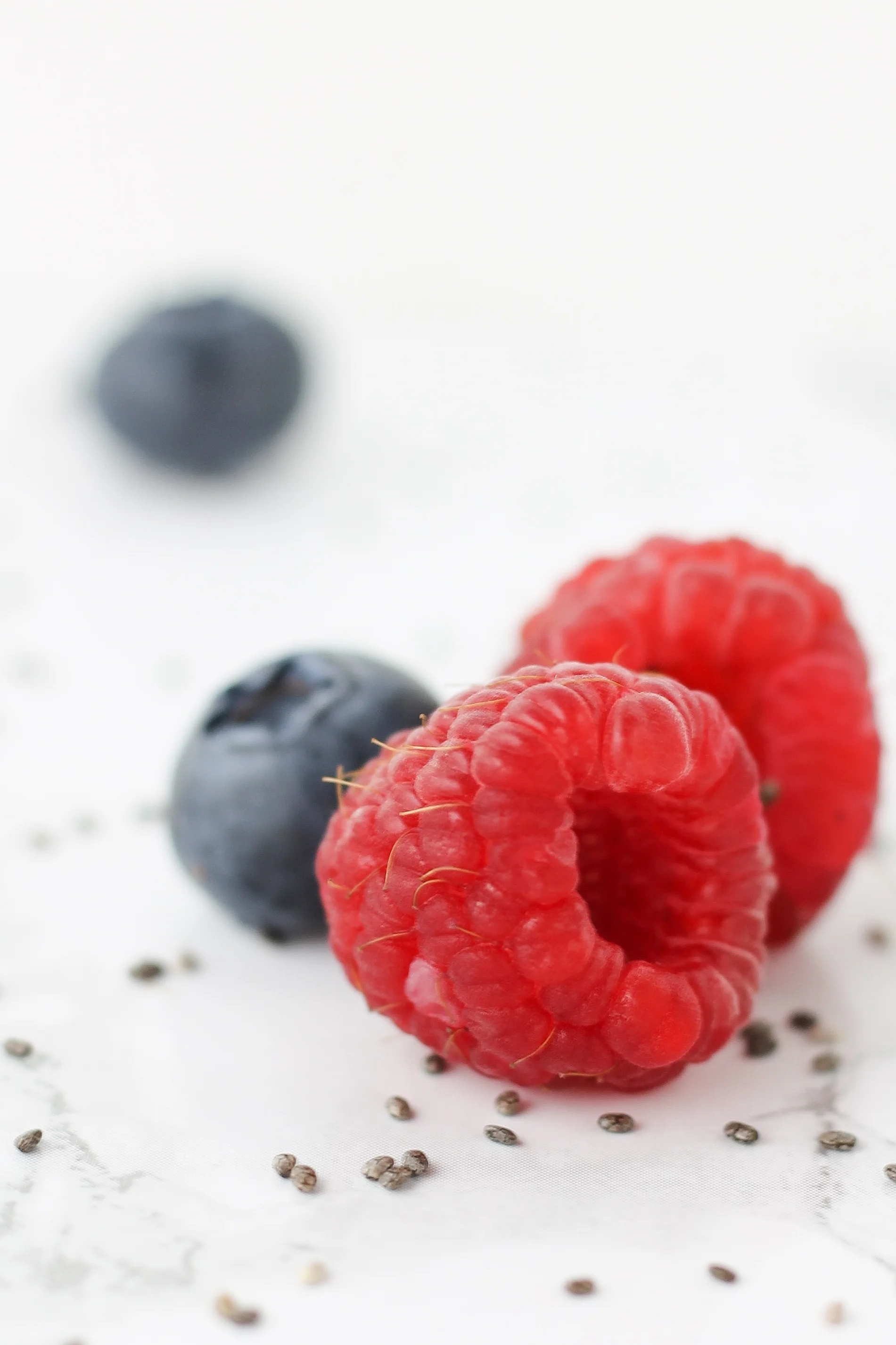 Berries 'N' Cream Chia Seed Pudding Define Fettle
