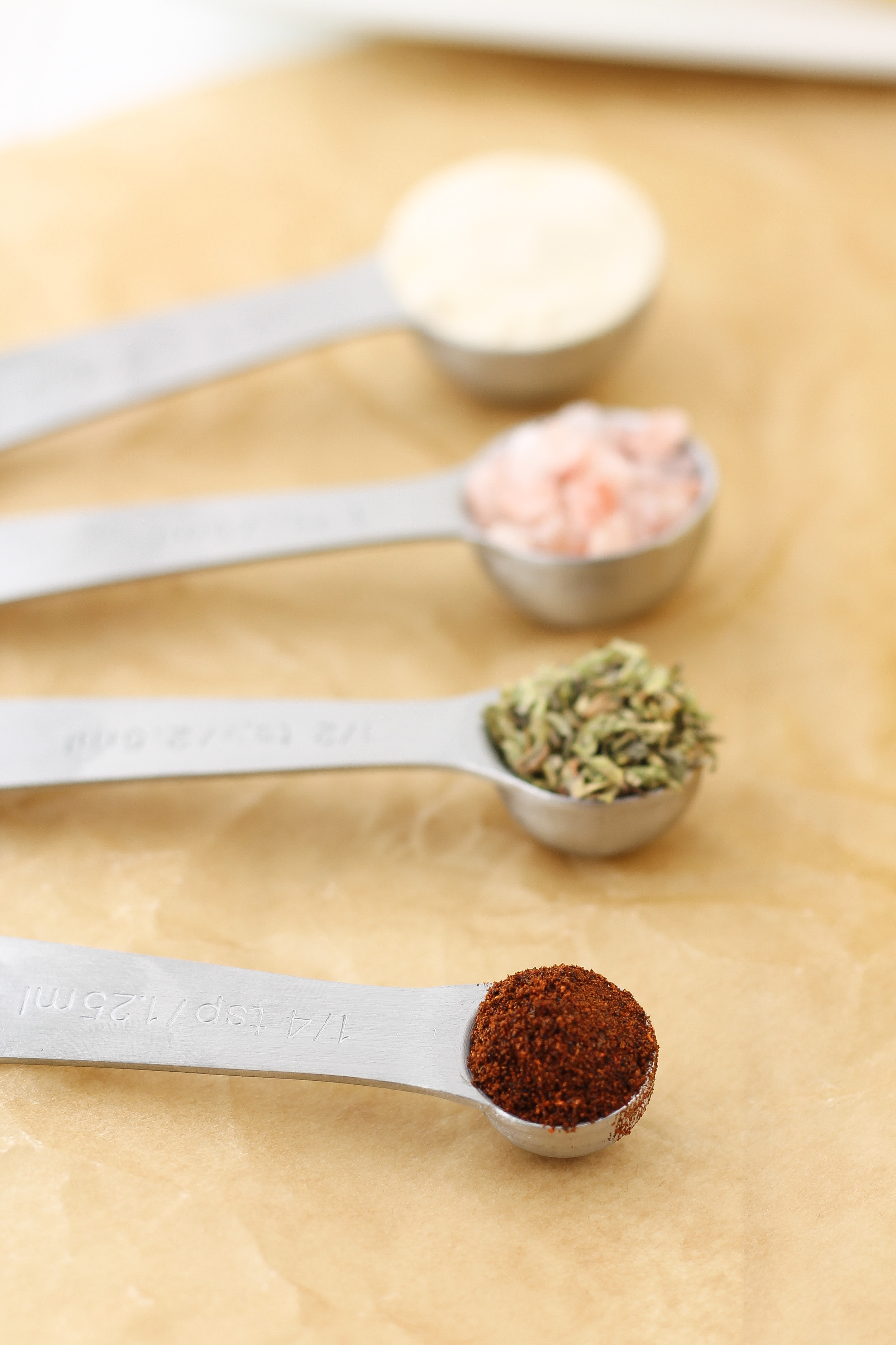 Homemade Taco Seasoning, Paprika, Sea Salt, Garlic Powder, 