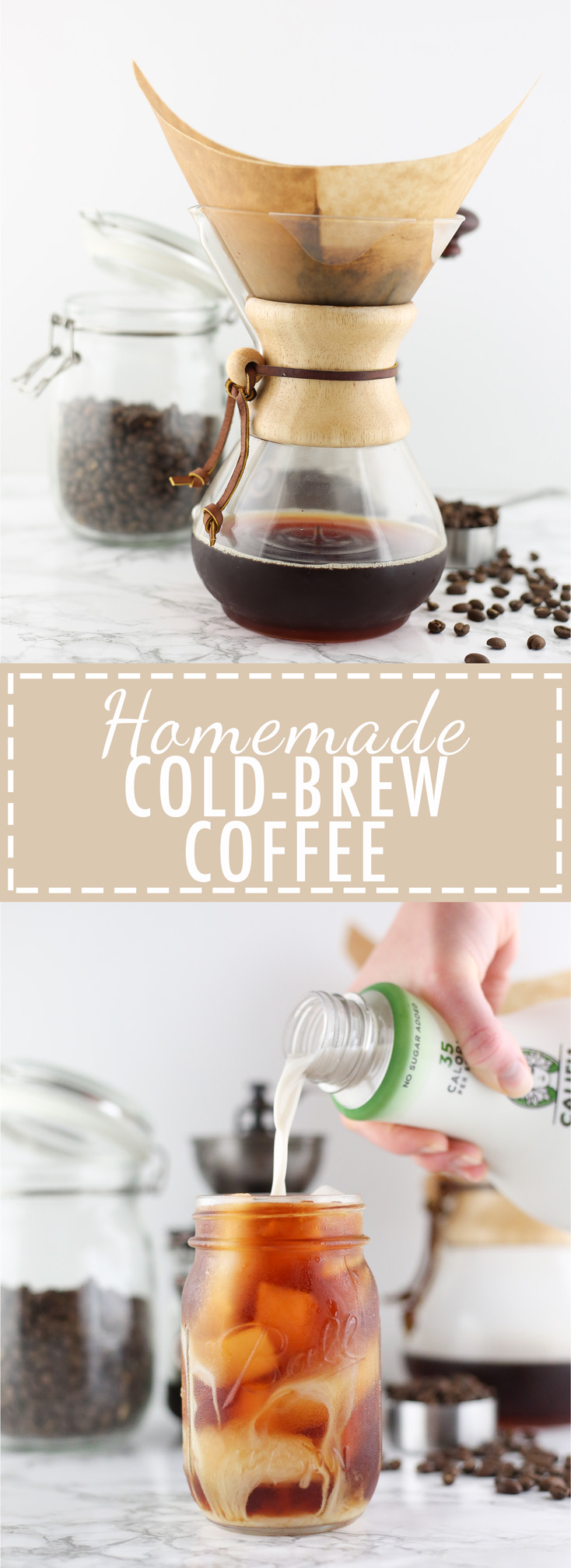 Cold brew coffee, homemade, recipe, cost effective, cheap, easy, simple, summertime