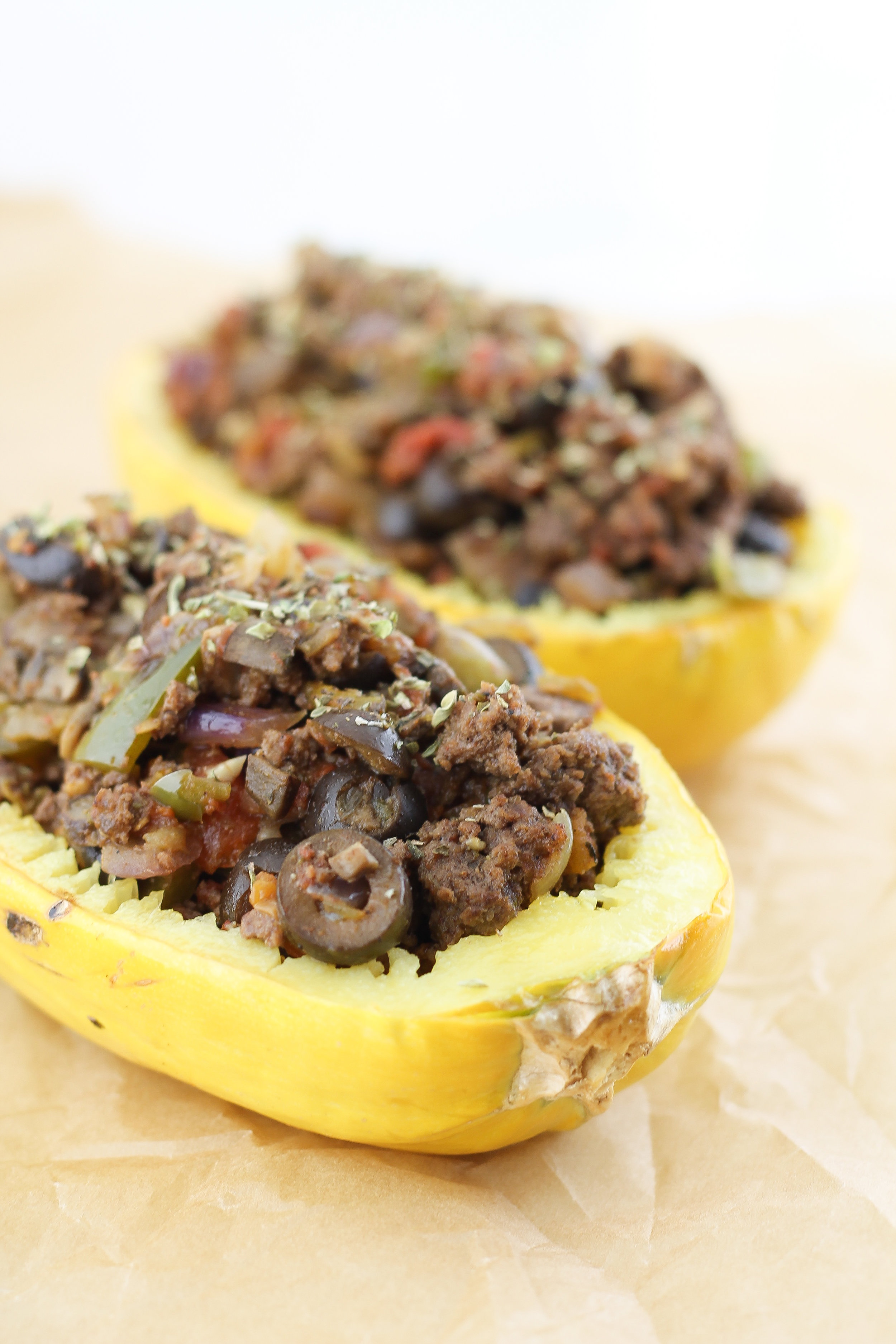 Taco Hotdish Boats, Spaghetti Squash, Paleo Friendly, Real Food, Recipes, Primal, Healthy Recipes, Dinner Recipes, Quick, 