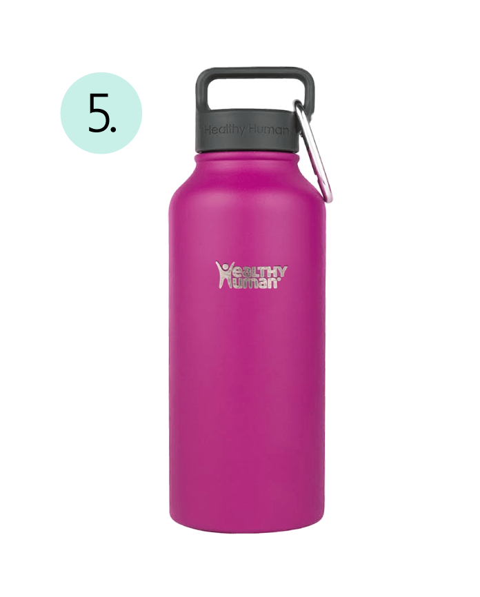 Healthy Human Stein, Stainless Steel, Odor Free, Vacuum Sealed, Multicolor, No Sweat Favorite Water Bottle, Take It With You