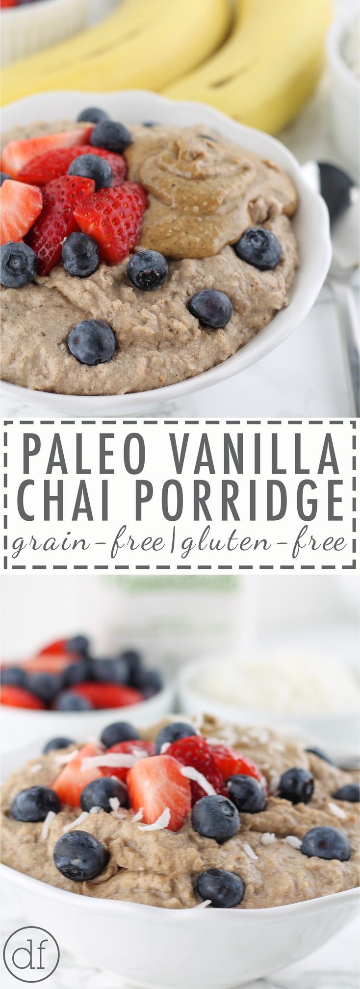 paleo, gluten free, grain free, dairy free, porridge, porrige, hot breakfast cereal, paleo diet, definefettle, primal, real food