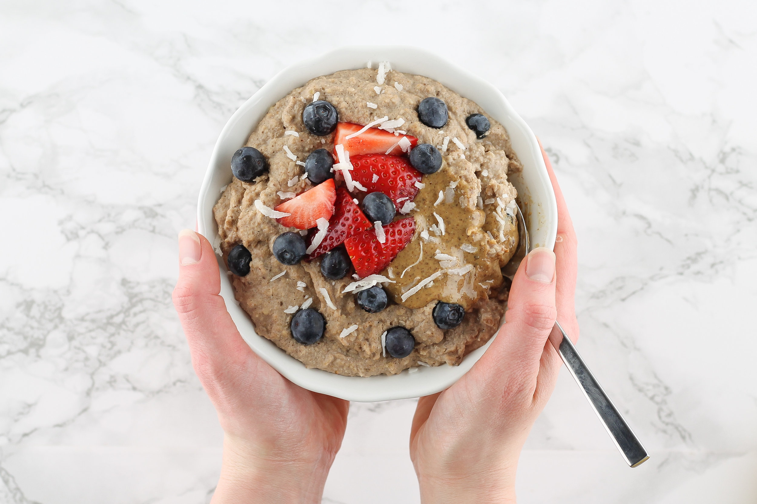 bowl of porridge, vanilla chai, no added sugar, sugar free, 21dsd, gluten free, paleo lifestyle, paleo recipes, paleo diet