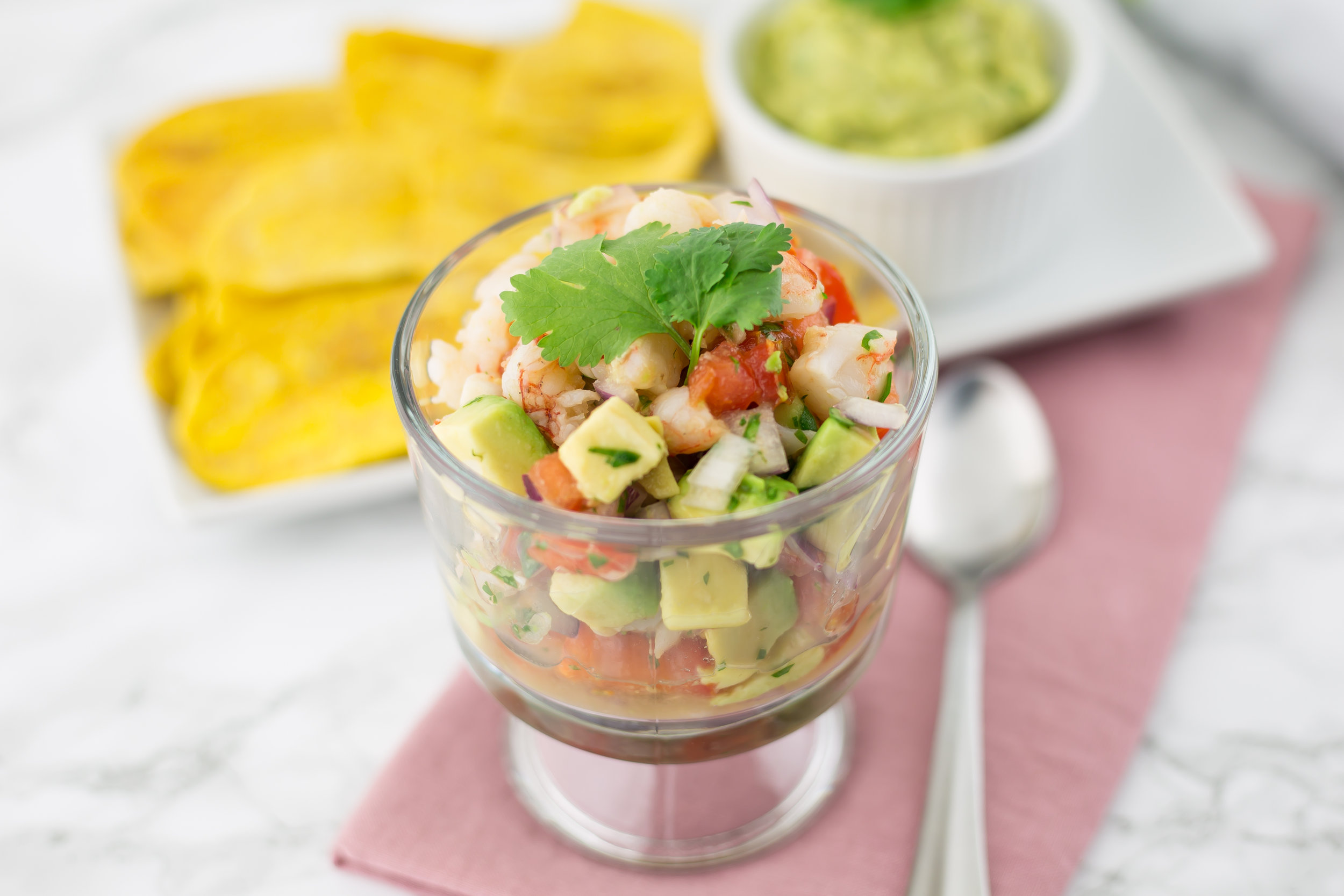 21 Day Sugar Detox Recipes, Shrimp, Shrimp Ceviche, Plantains, Plantain Chips, Real Food, Non-processed, Whole30, 21DSD, Primal, Paleo, Gluten Free, Grain Free, Dairy Free