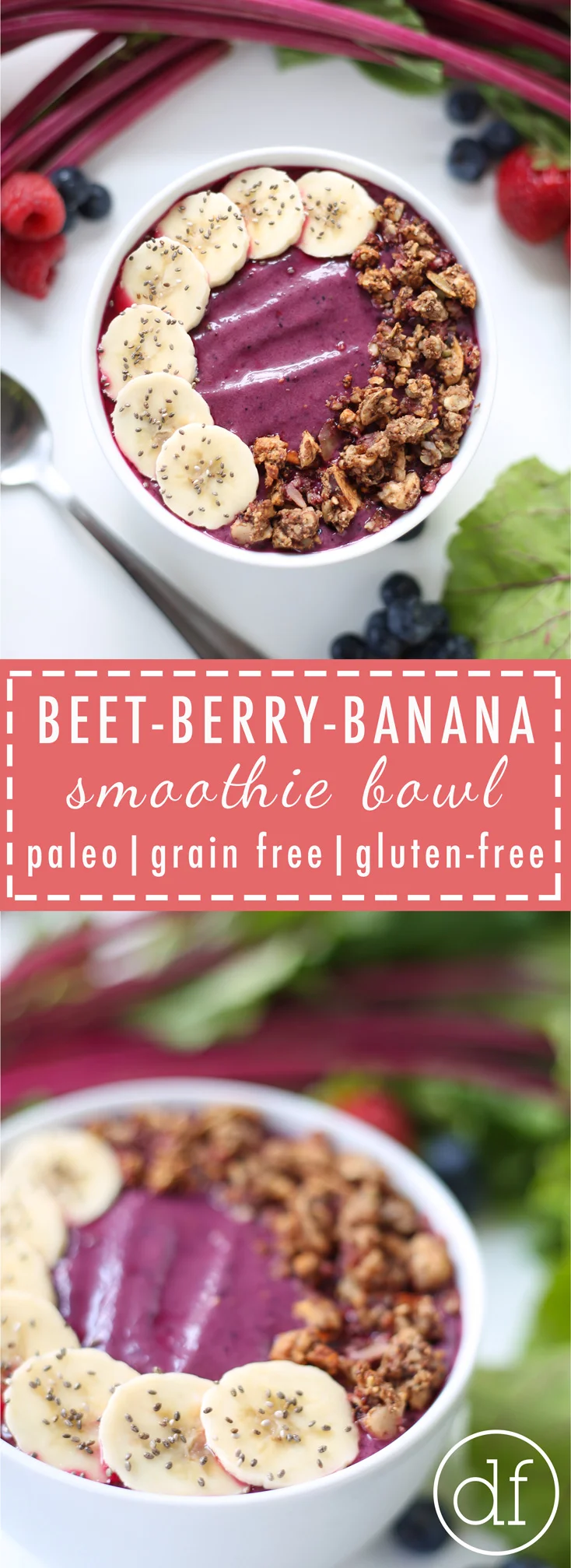 BeetBerryBanana Smoothie Bowl Define Fettle
