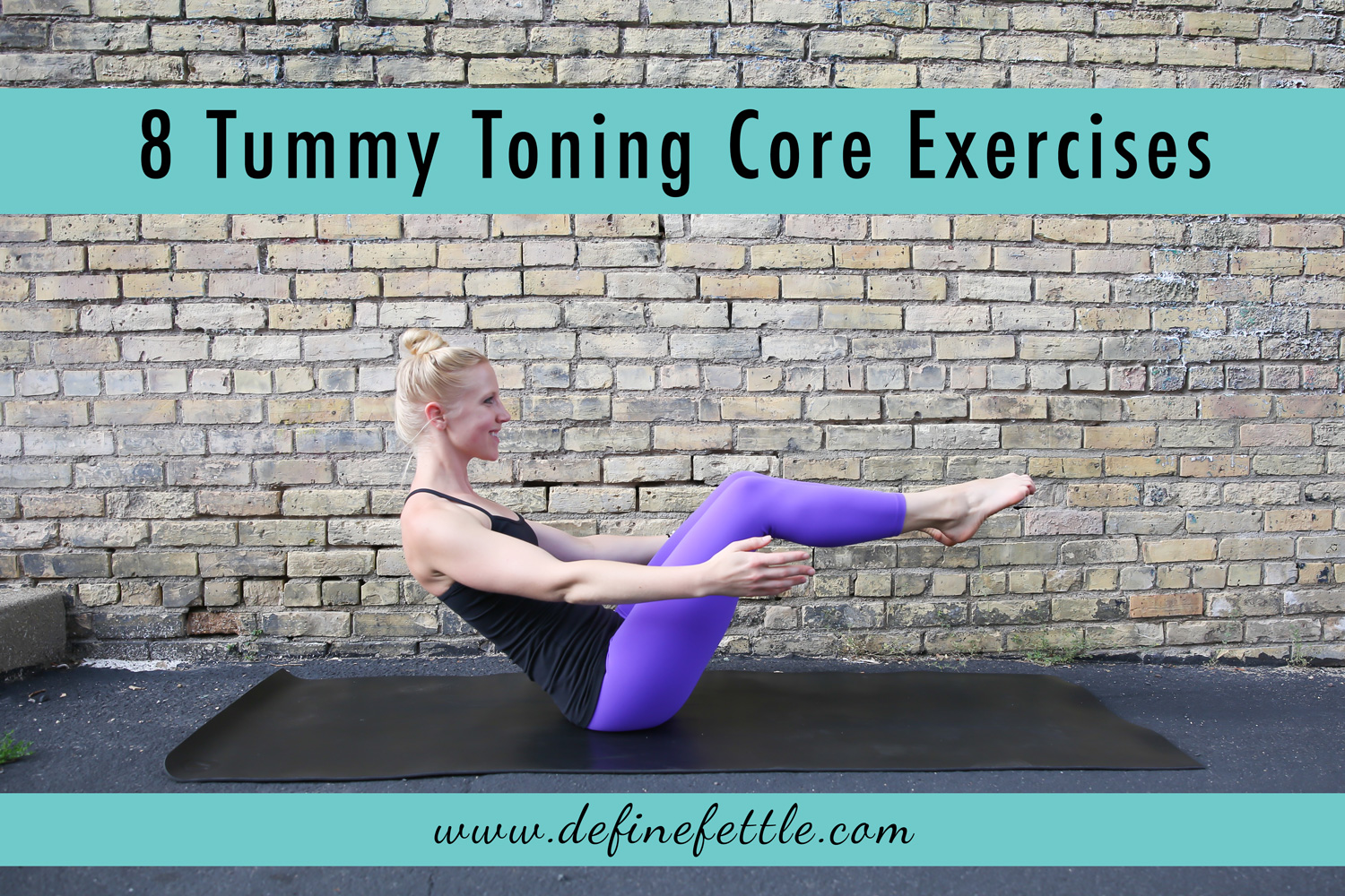 8 Tummy Toning Core Exercises - Define Fettle