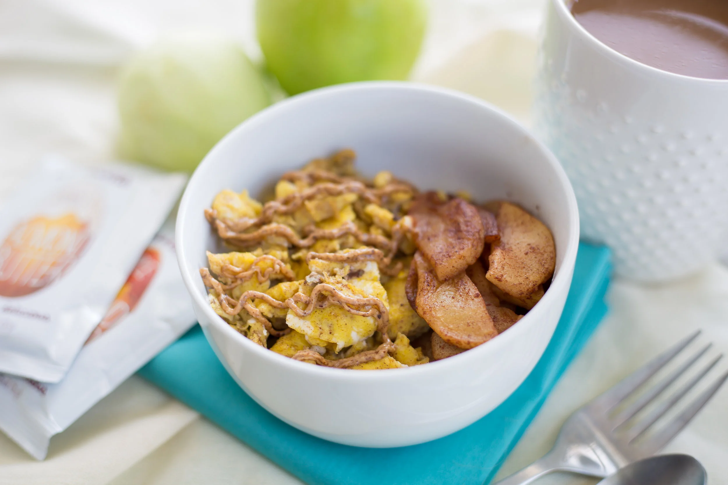 Apple Cinnamon Scramble, Breakfast, 21DSD Breakfast, Easy Recipes, Healthy Recipes, Grain Free, Gluten Free, Dairy Free, Delicious, 