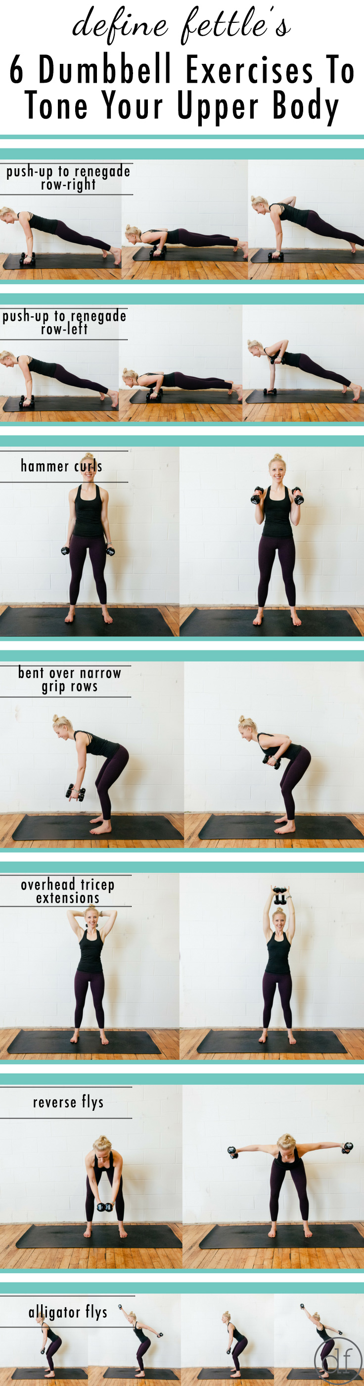 6 Dumbbell Exercises To Tone Your Upper Body - Define Fettle